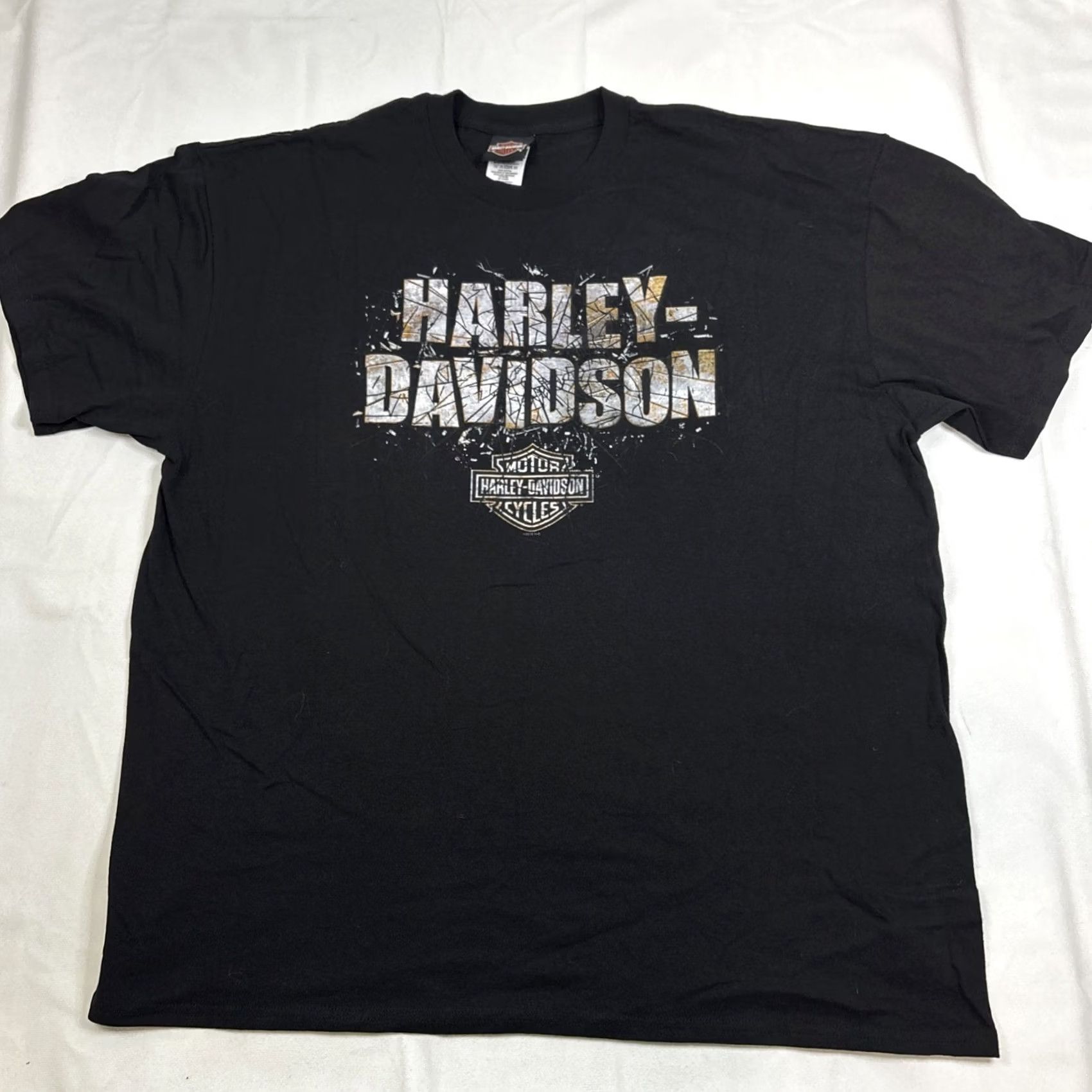 Harley Davidson Harley-Davidson Shirt Adult 2XL Black Motorcycle Logo Biker Men's 2019 Shirt Size US XXL / EU 58 / 5 - 3 Thumbnail