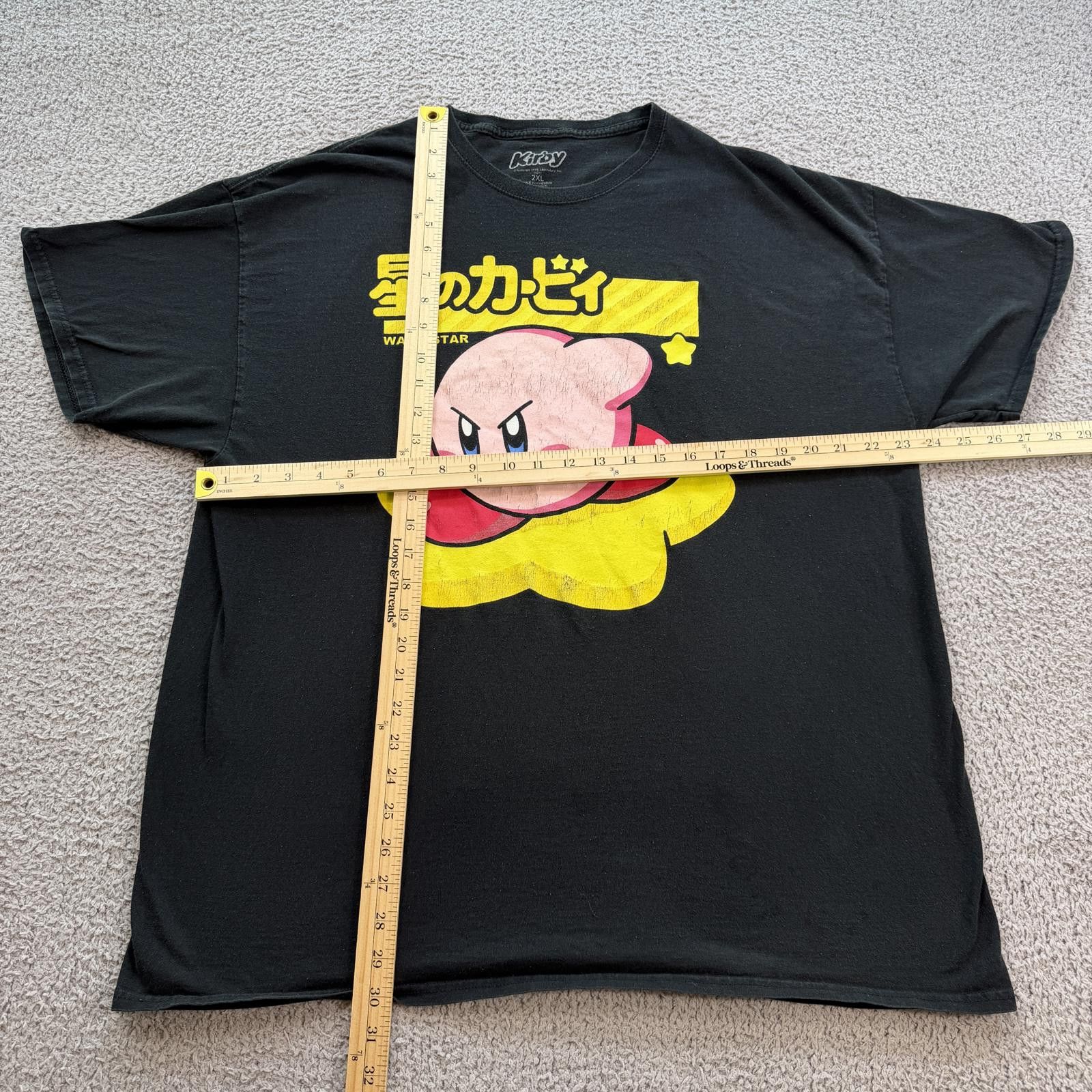 kiryuyrik Kirby Warp Star Graphic T Shirt Nintendo Japanese Anime 2XL Size US XXL / EU 58 / 5 - 3 Thumbnail