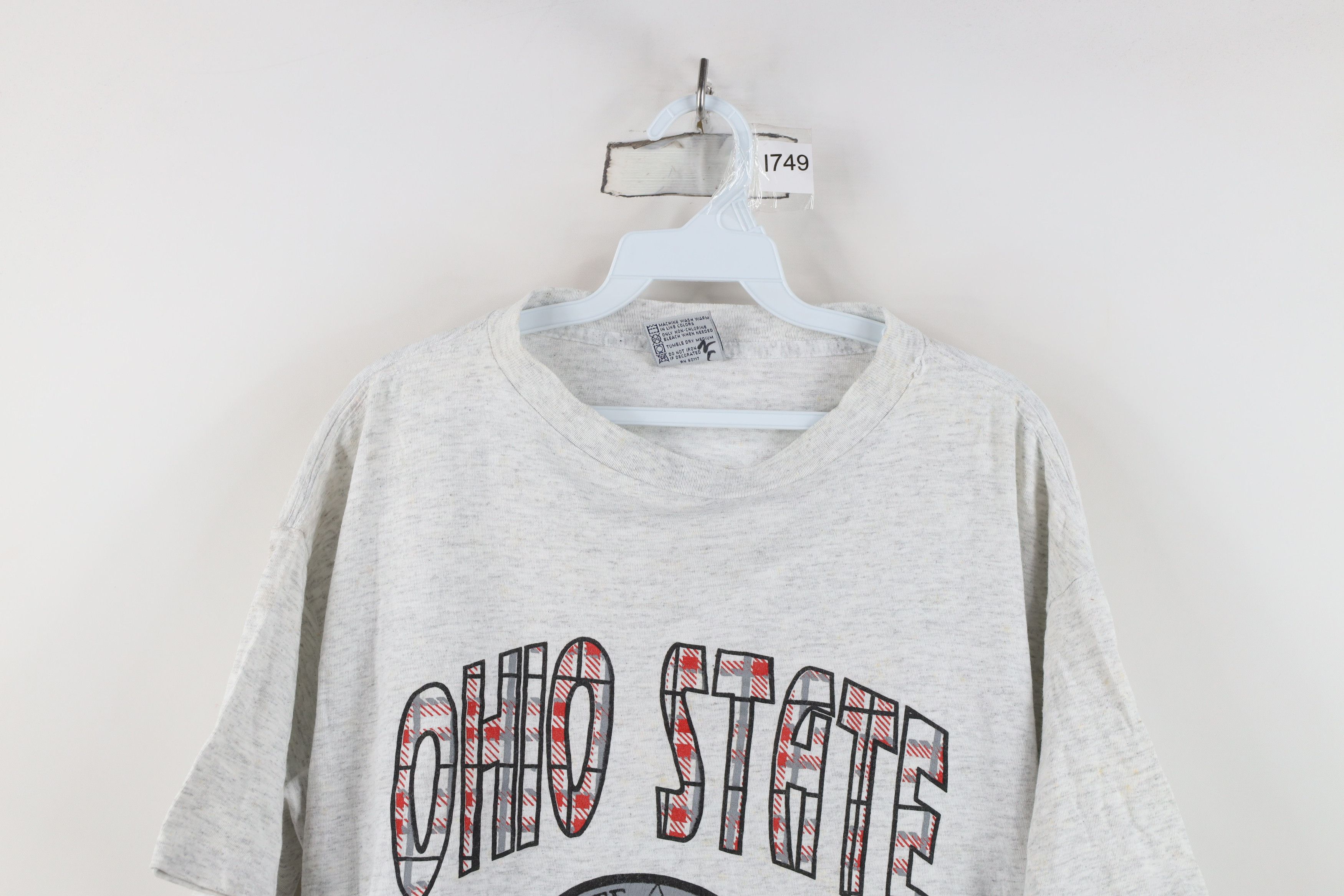 Vintage Vintage 90s Ohio State University Short Sleeve T-Shirt USA Size ONE SIZE - 2 Thumbnail