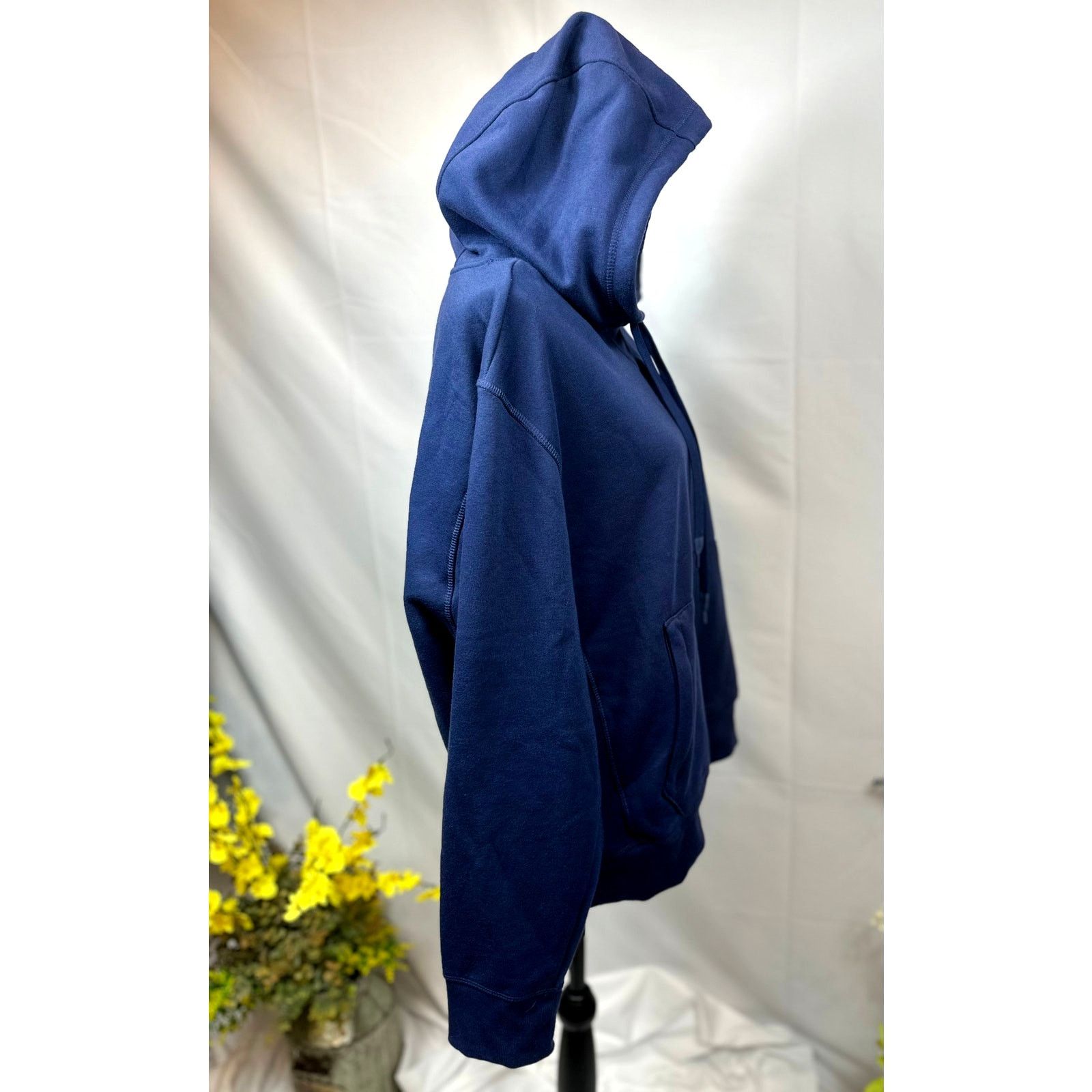 Other Unisex All in Motion Drawstring Kangaroo Pouch Hoodie Blue L Size L / US 10 / IT 46 - 6 Thumbnail