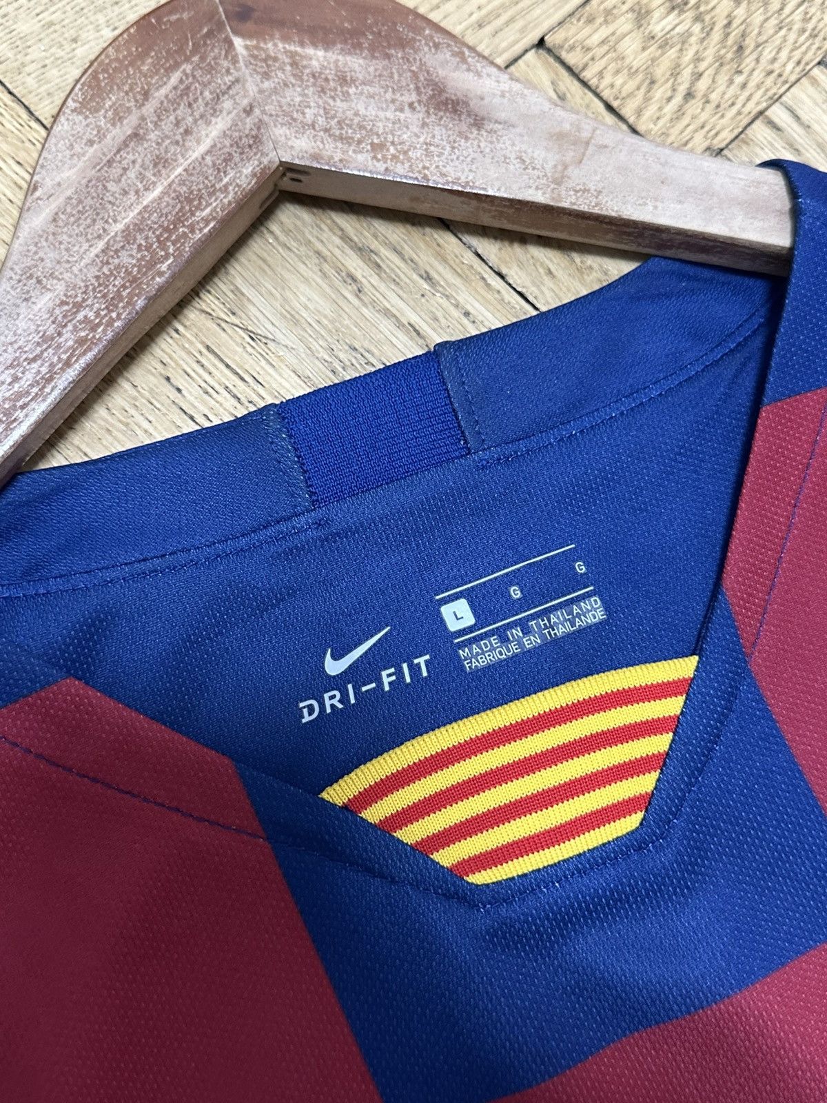 Nike FC Barcelona LaLiga 18/19 Home Jersey Shirt Rakuten Size L Size US L / EU 52-54 / 3 - 7 Thumbnail