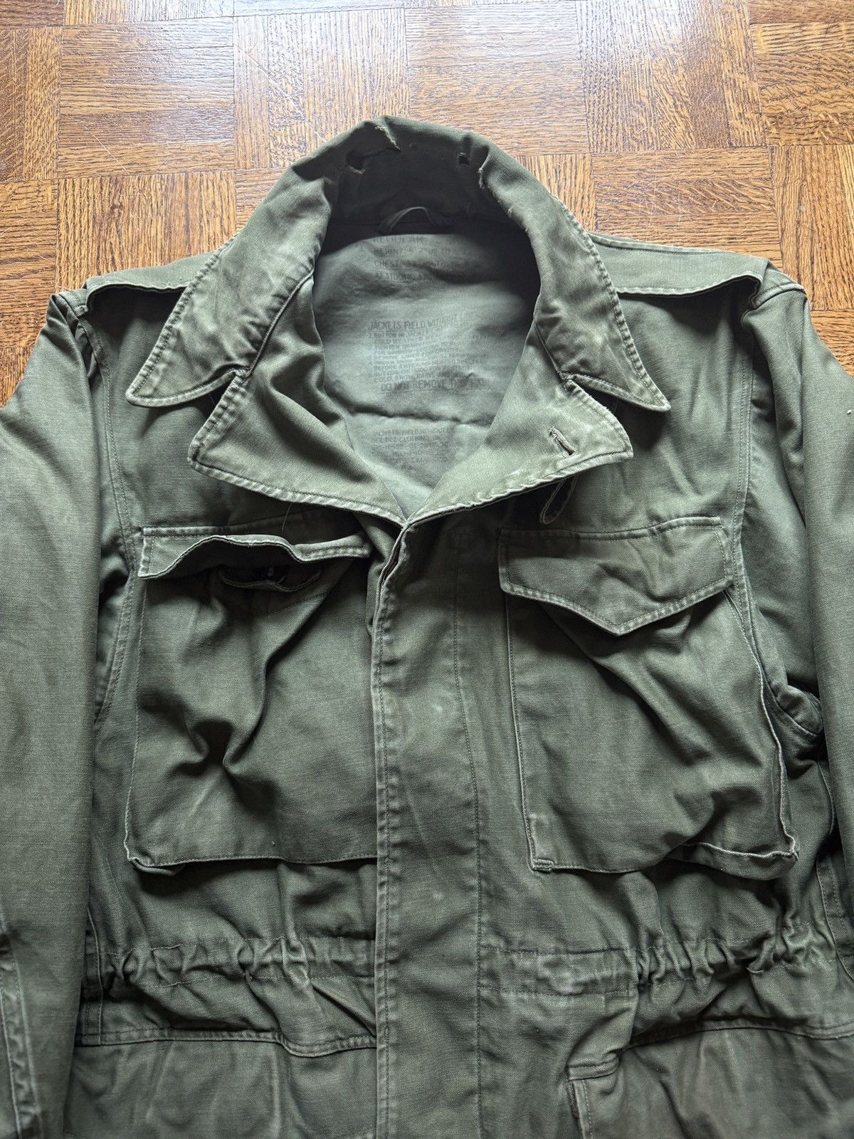 Vintage Vintage 50s Military Army Field Jacket Size US S / EU 44-46 / 1 - 2 Thumbnail