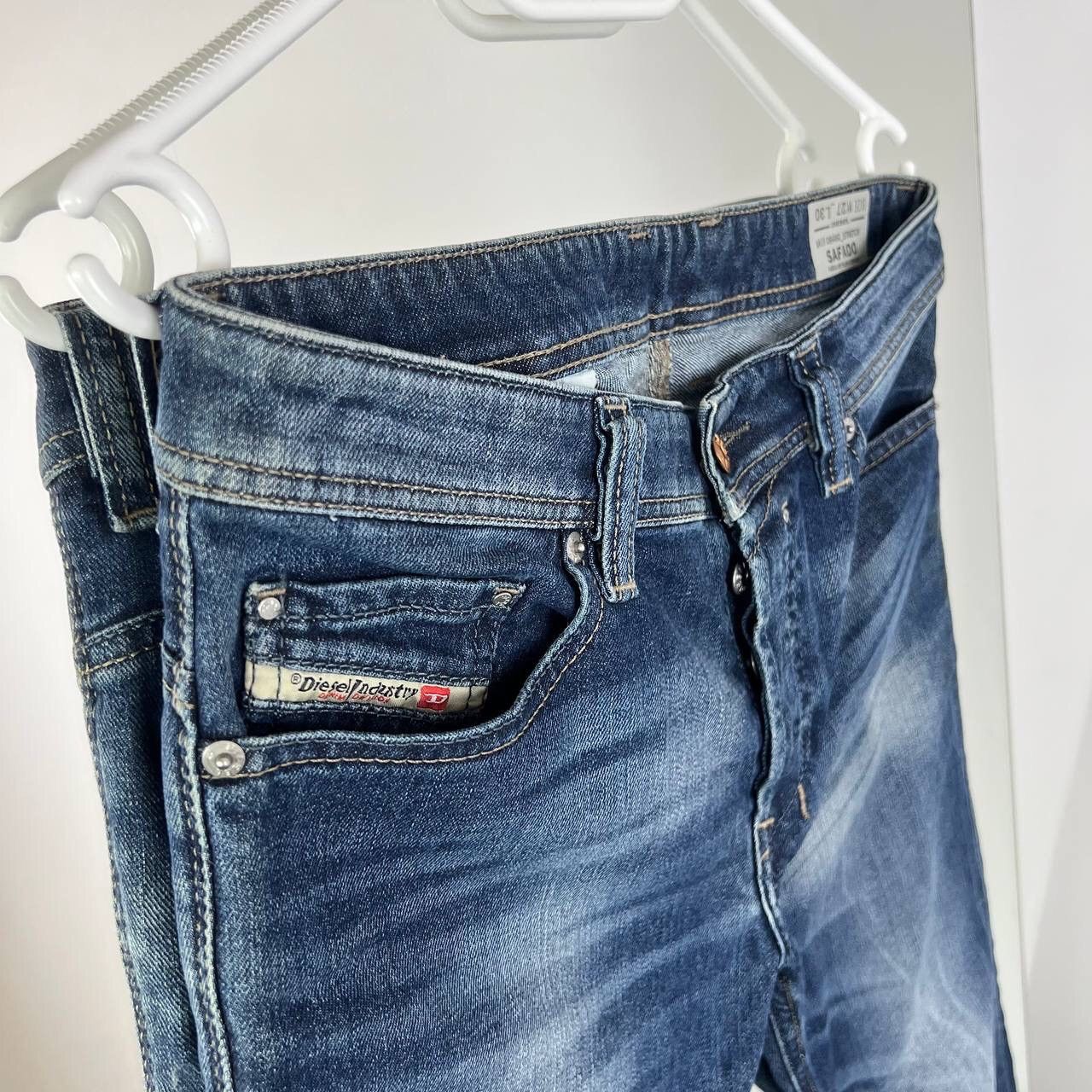 Diesel Y2K Vintage Diesel Denim Pants Italy Designer Baggy Jean Size 27" / US 4 / IT 40 - 7 Thumbnail