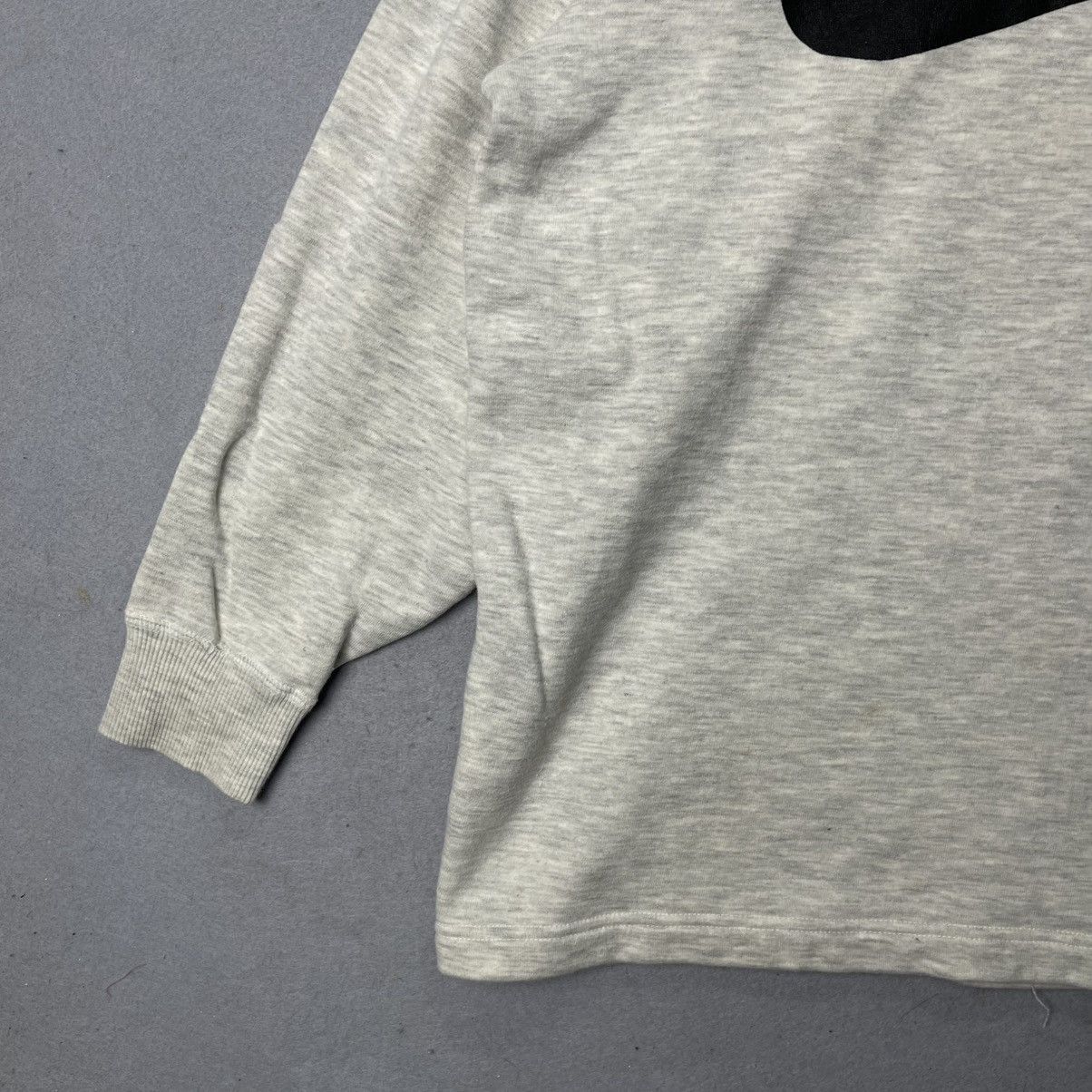 Nike Late 1990s Nike Oversized Swoosh Crewneck Sweatshirt Size US L / EU 52-54 / 3 - 5 Thumbnail