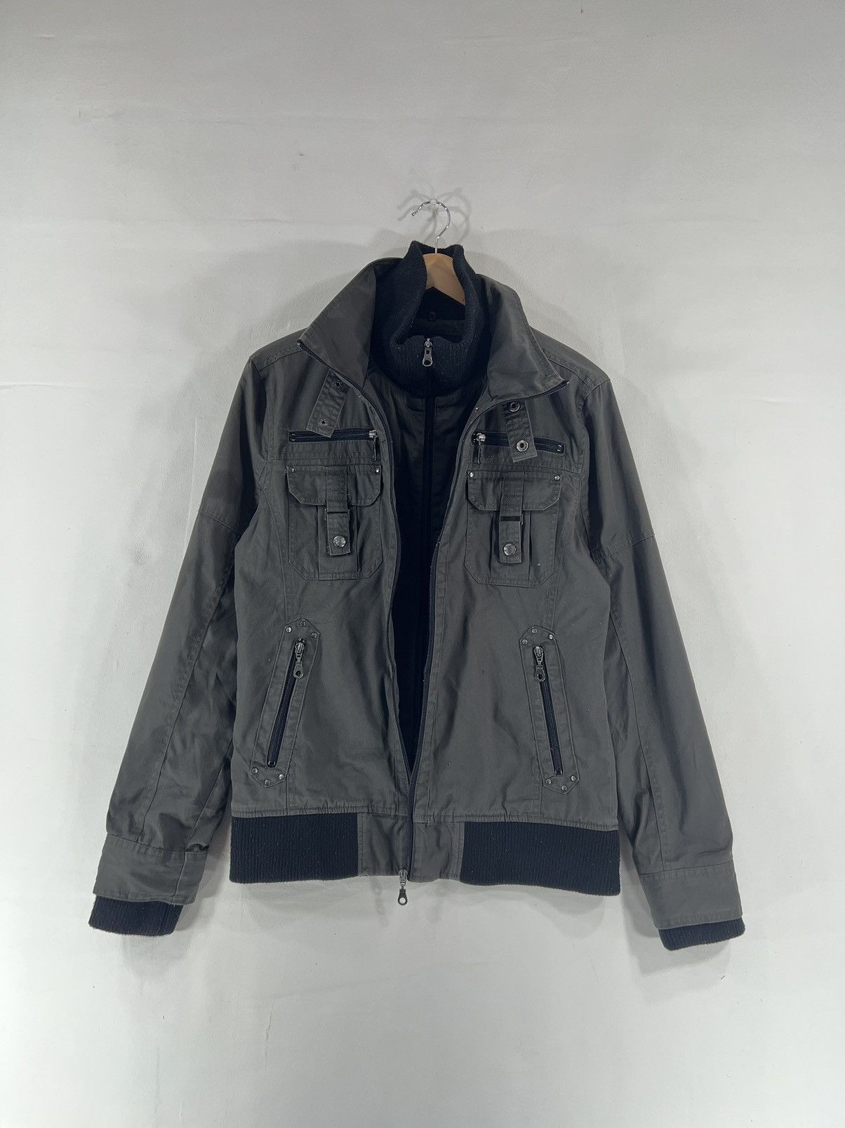 If Six Was Nine × Japanese Brand × Le Grande Bleu (L.G.B.) Vintage Seditionaries Jacket Rare Design Size US L / EU 52-54 / 3 - 10 Thumbnail