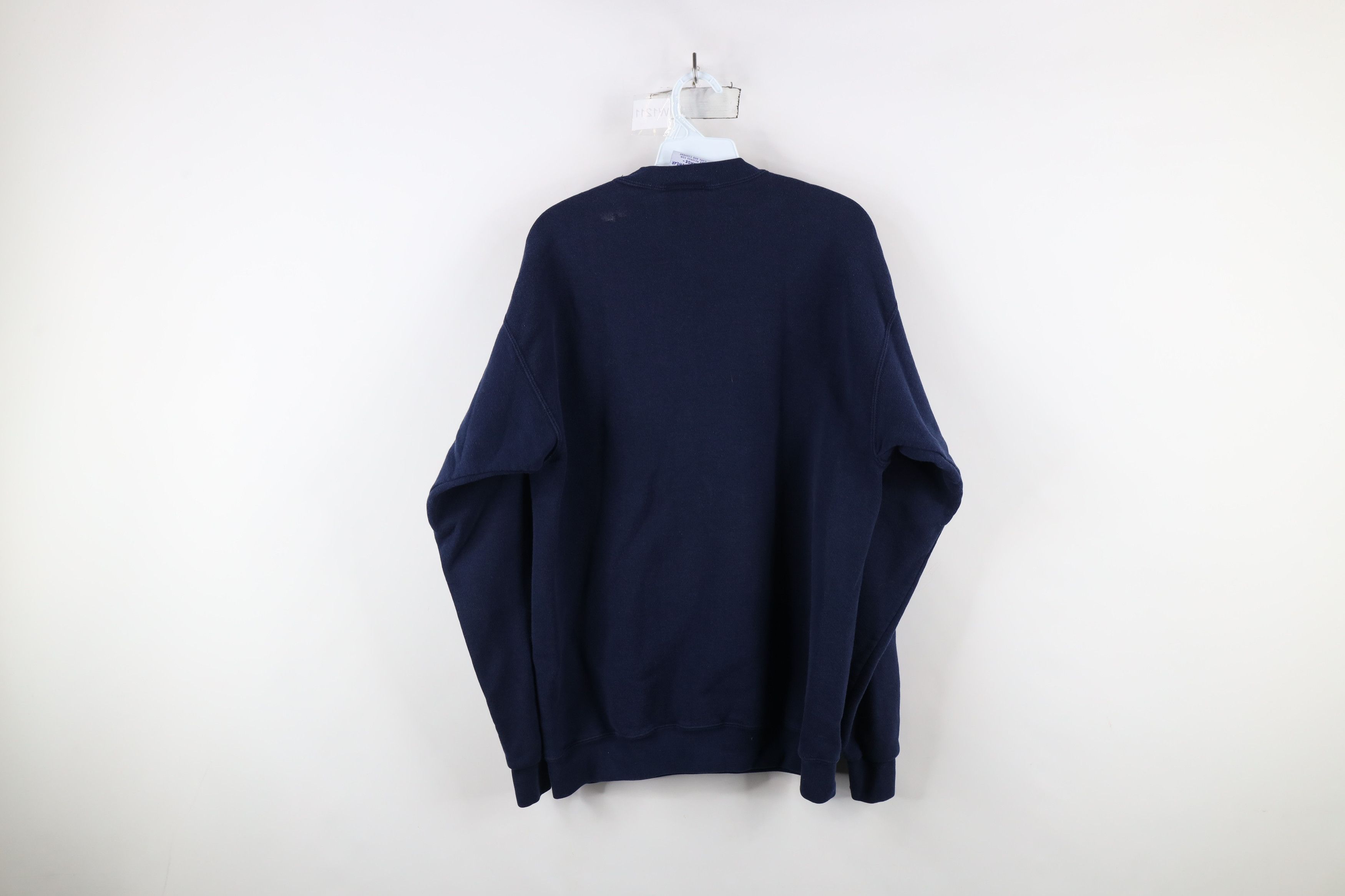 Vintage Vintage 90s Dame University Football Sweatshirt Blue USA Size US L / EU 52-54 / 3 - 10 Thumbnail