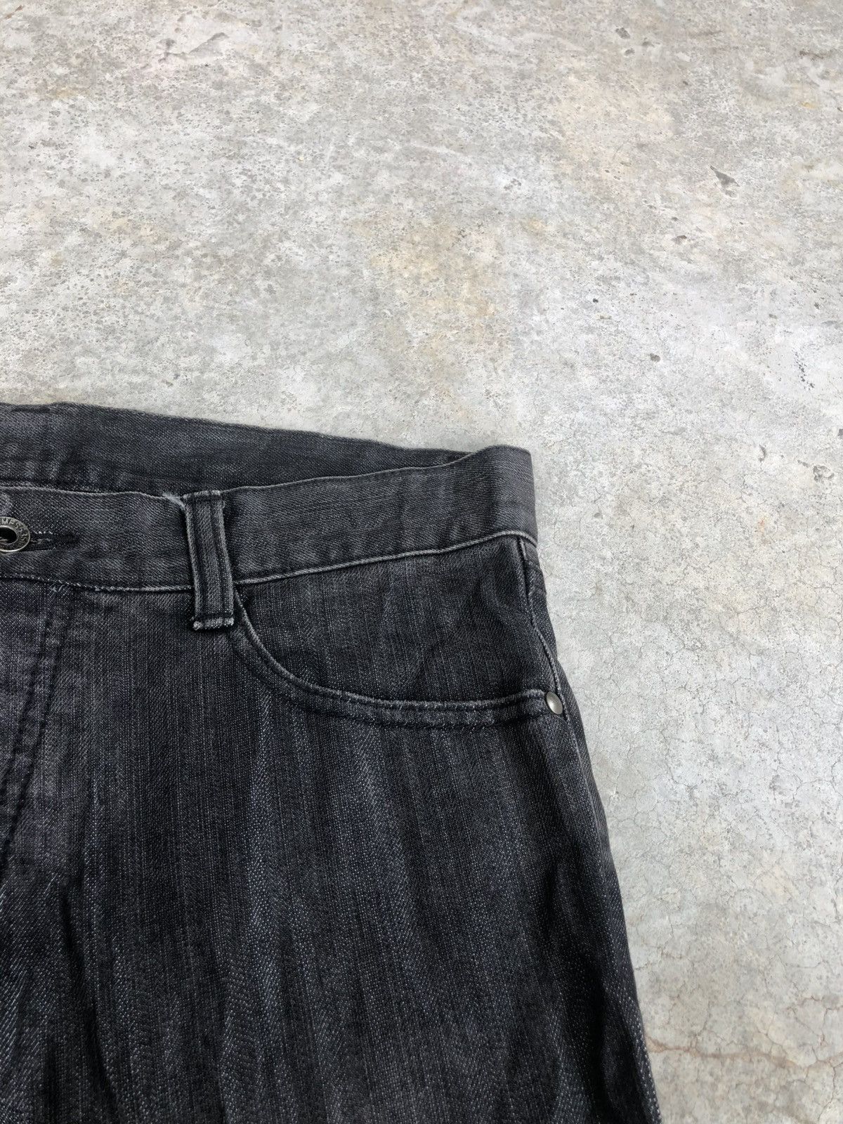 5351 POUR LES HOMMES 5351 Pour Les Hommes Flared Jeans Bootcut Distressed Size US 33 - 15 Thumbnail