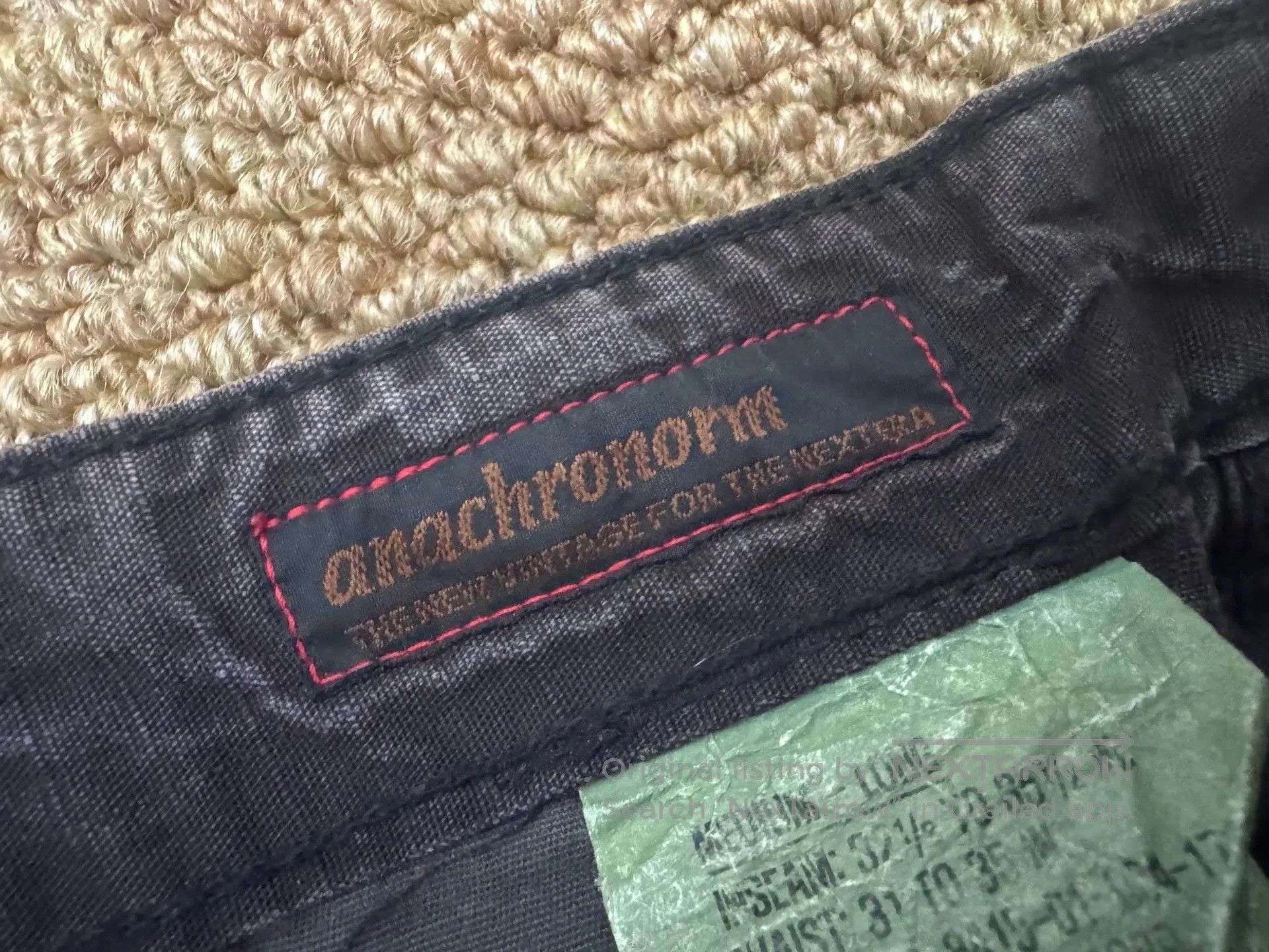 ANACHRONORM ANACHRONORM 90s Archive Army Cargo Pants. Size US 31 - 7 Thumbnail