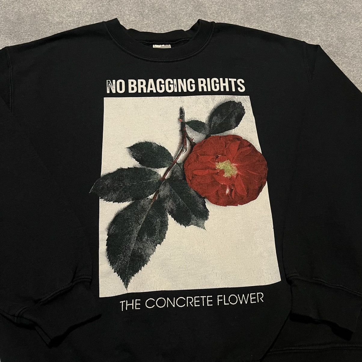 Band Tees × Vintage Vintage No Bragging Rights The Concrete Flower Band Crewneck Size US M / EU 48-50 / 2 - 2 Thumbnail
