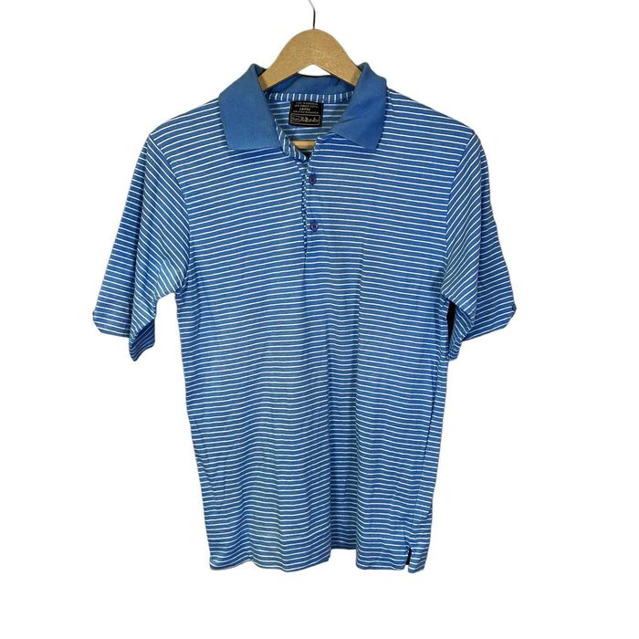 Sears 1960s sears combed cotton polo shirt blue L | Grailed