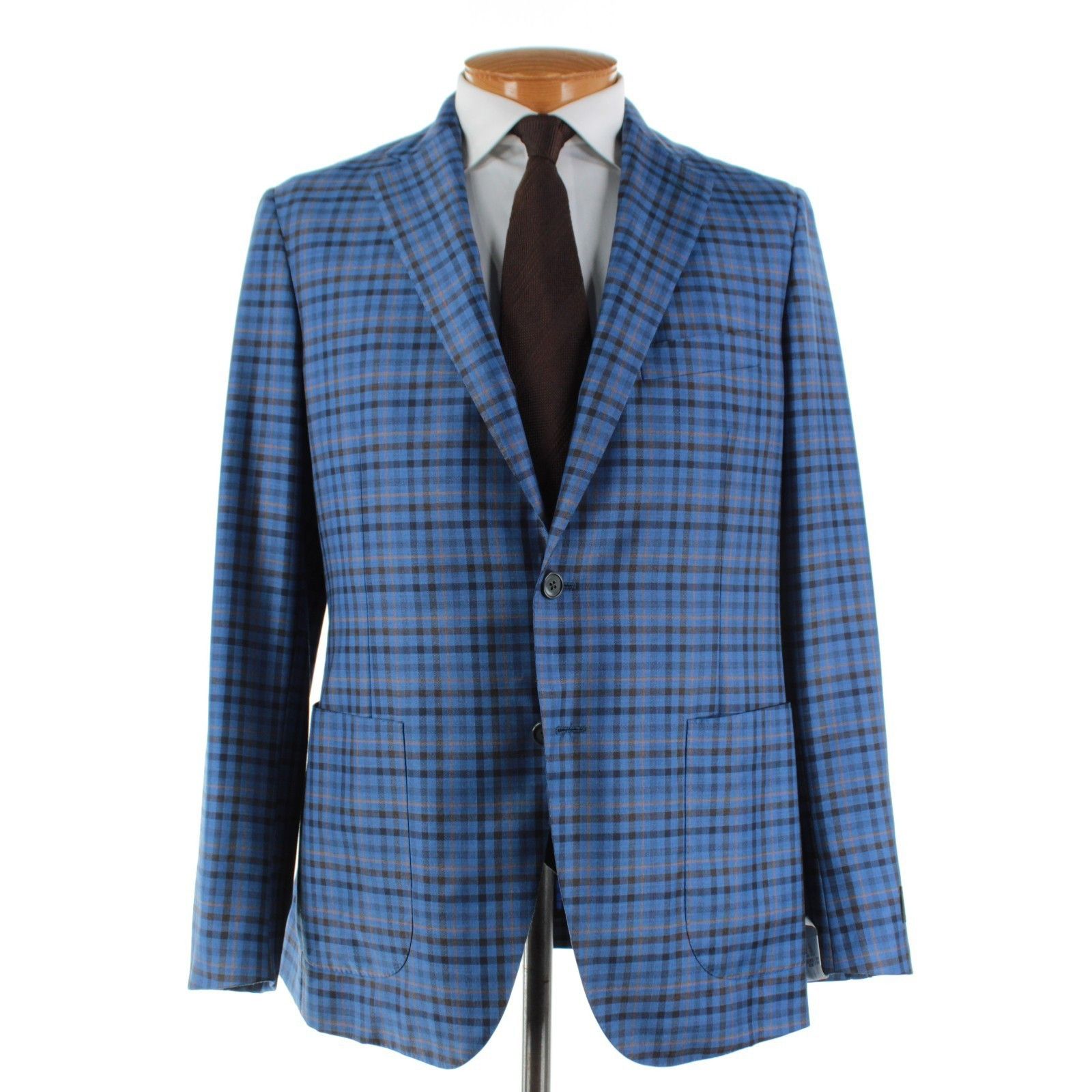 Belvest Belvest Sport Coat Size 42 Long US in Blue Size 42R - 1 Thumbnail