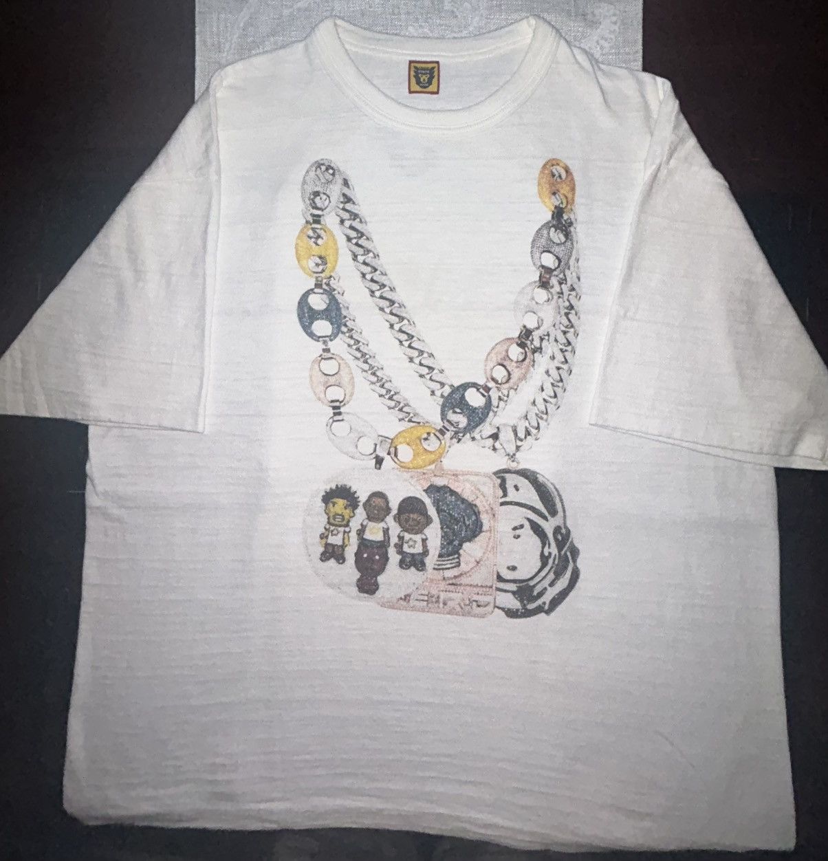 Billionaire Boys Club × Human Made × Nigo human made chains tee 