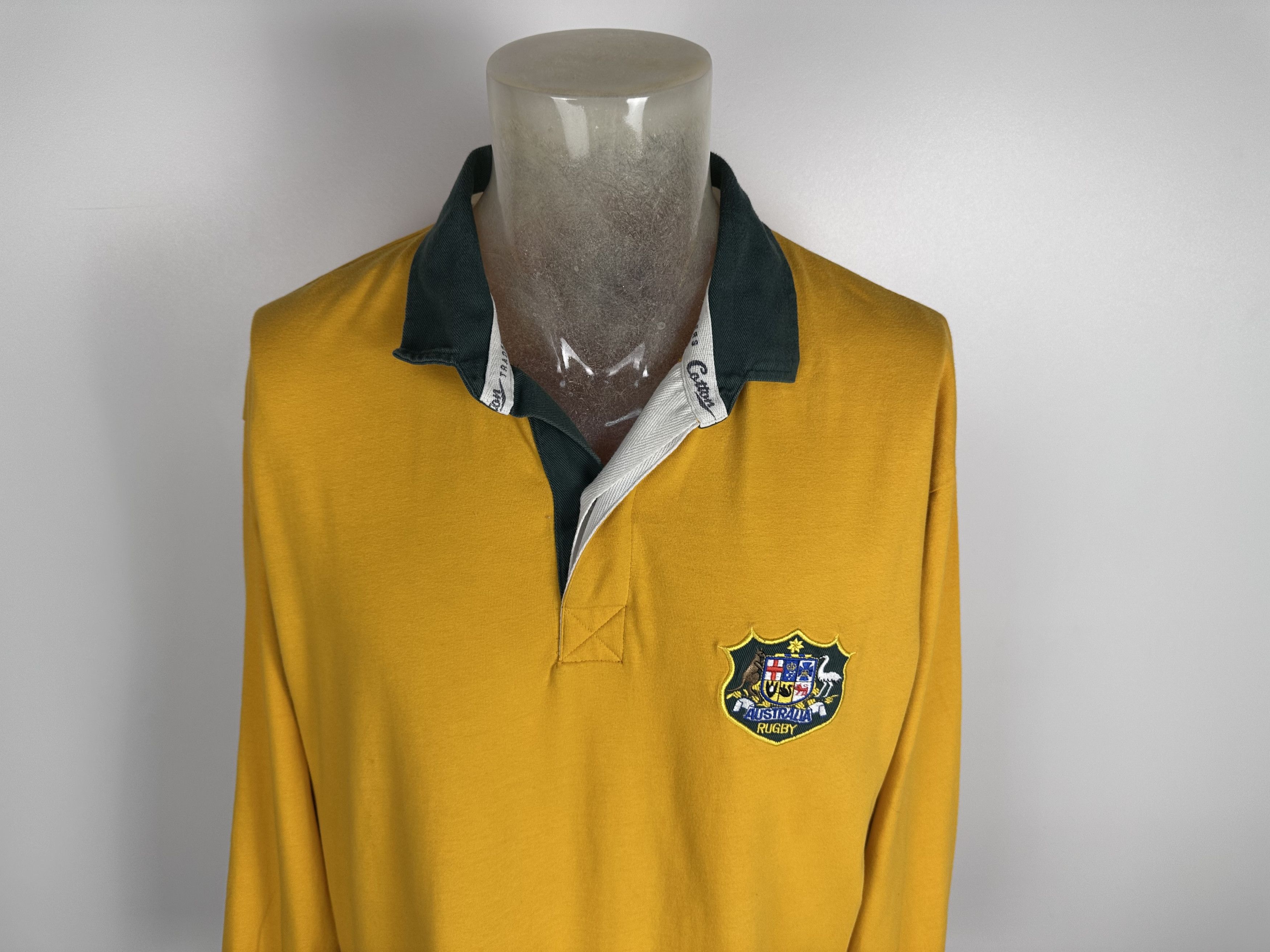 Cotton Traders Australia Rugby Cotton Classics Vintage Shirt XL Long Sleeve Size US XL / EU 56 / 4 - 3 Thumbnail