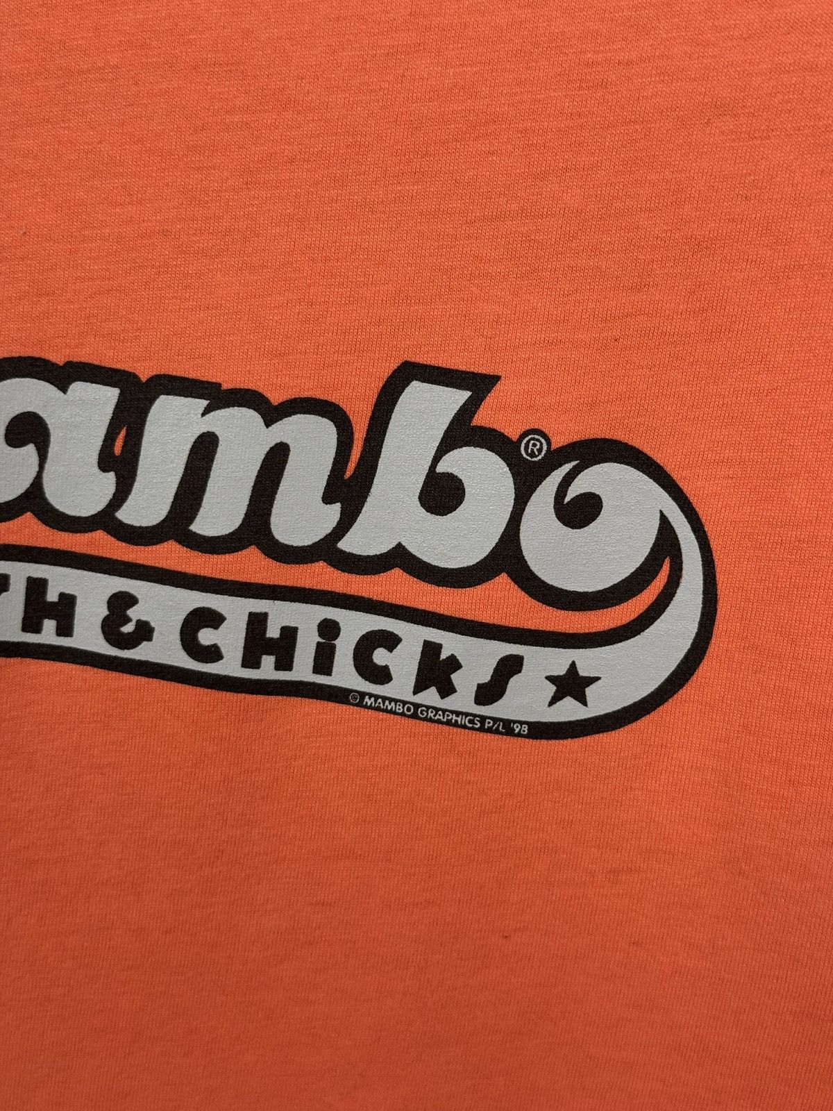 Mambo Vintage 1998 Mambo fish and chick art graphic t shirt tee Size US S / EU 44-46 / 1 - 2 Thumbnail