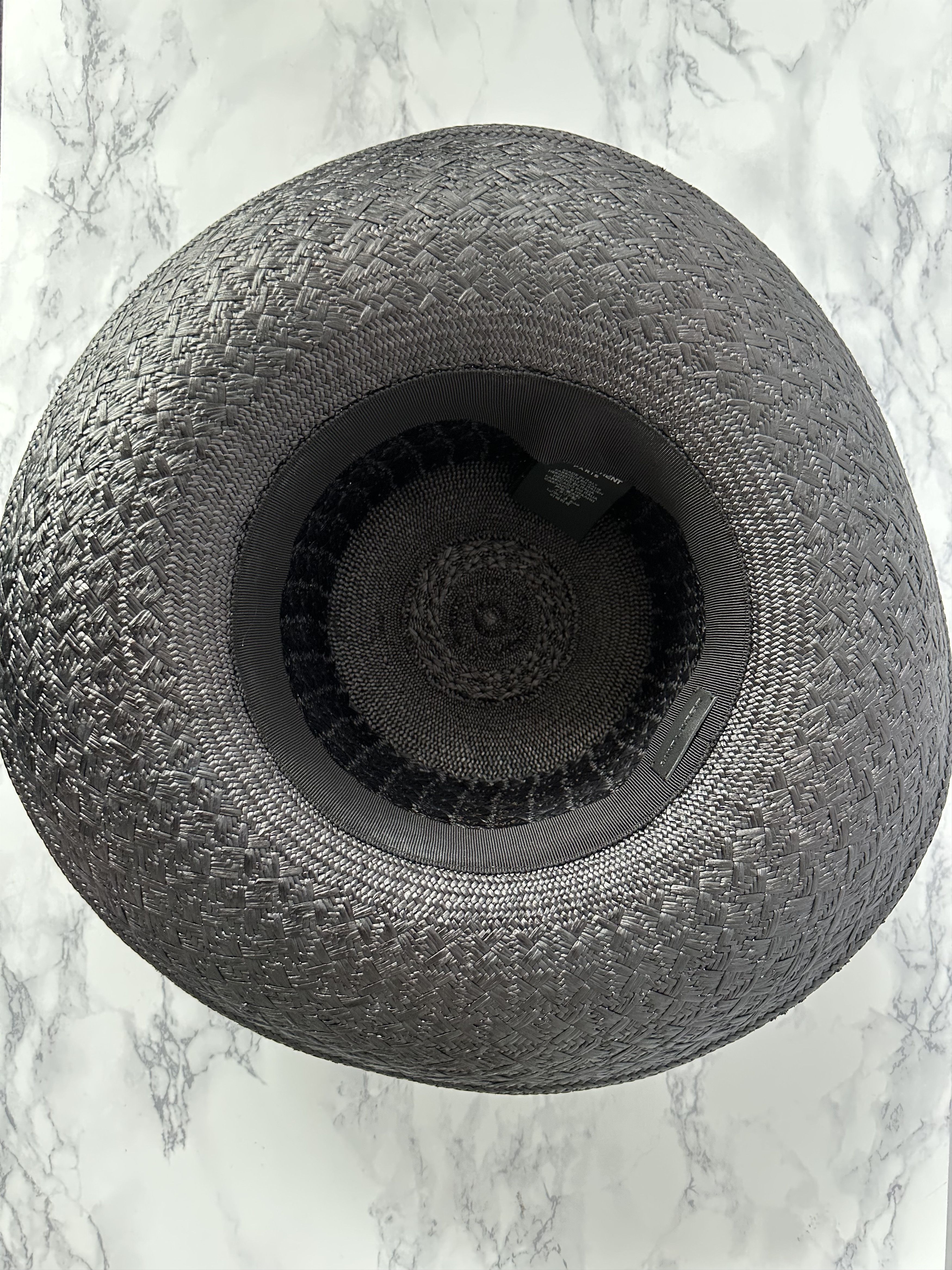 Saint Laurent Paris Saint Laurent Black Fedora Hat Size ONE SIZE - 5 Thumbnail