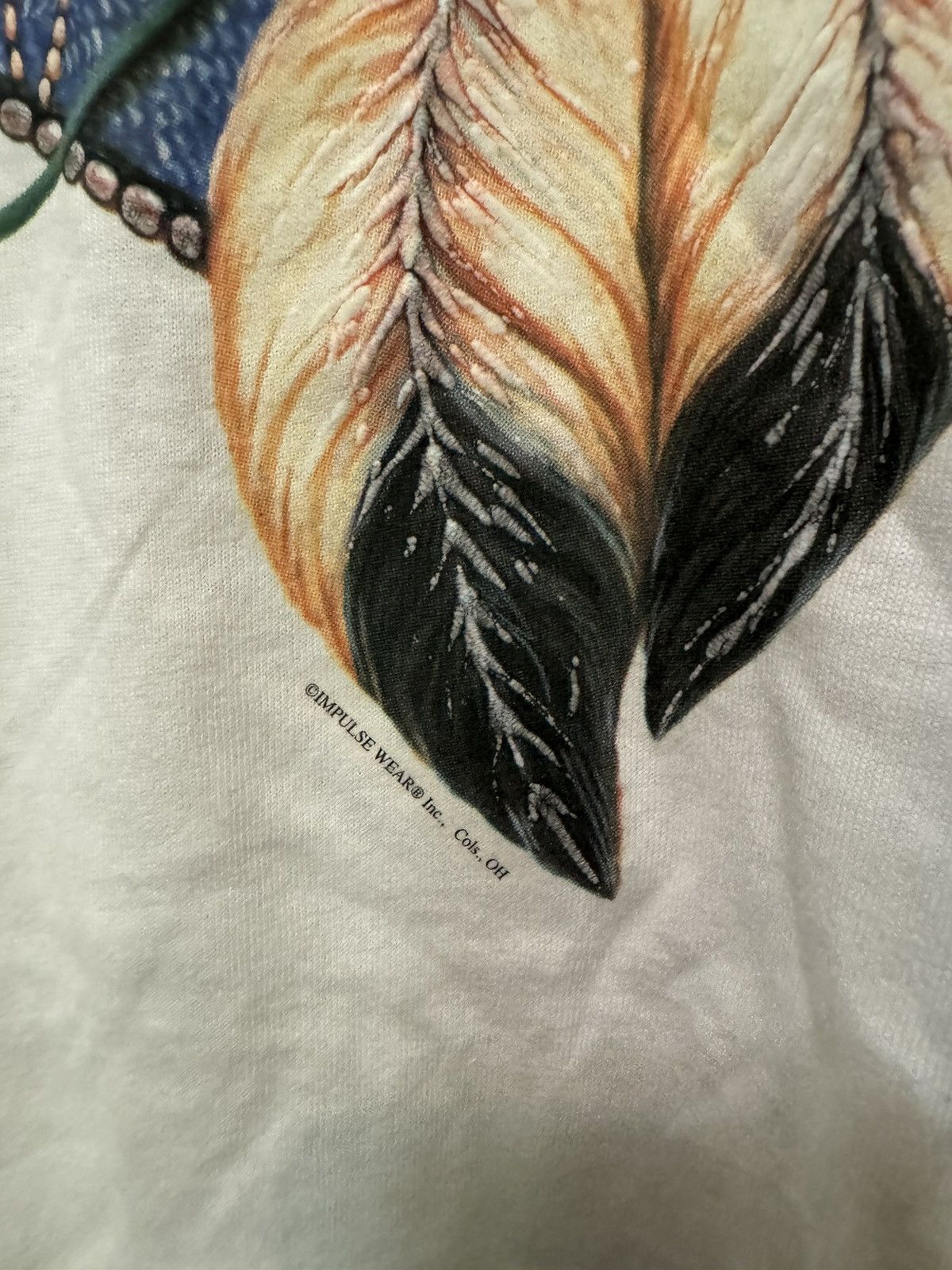 Vintage Vintage Indian dream catcher T shirt Size US L / EU 52-54 / 3 - 3 Thumbnail