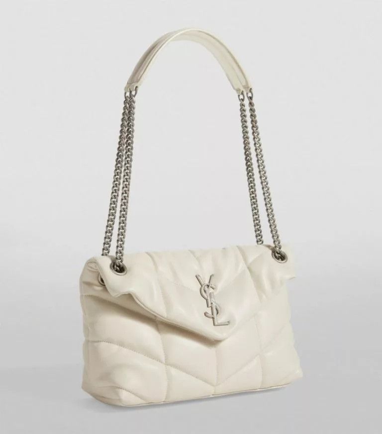 Saint Laurent Paris o1s1wg111024 Size: OS / Puffer Small Leather Bag Off White Size ONE SIZE - 2 Thumbnail