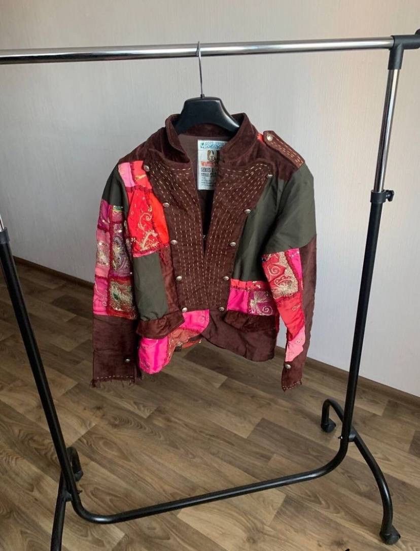 Guess Y2K GUESS AVANT GARDE Y2K PATCHWORK USA RETRO JACKET GLAMOUR Size M / US 6-8 / IT 42-44 - 1 Thumbnail