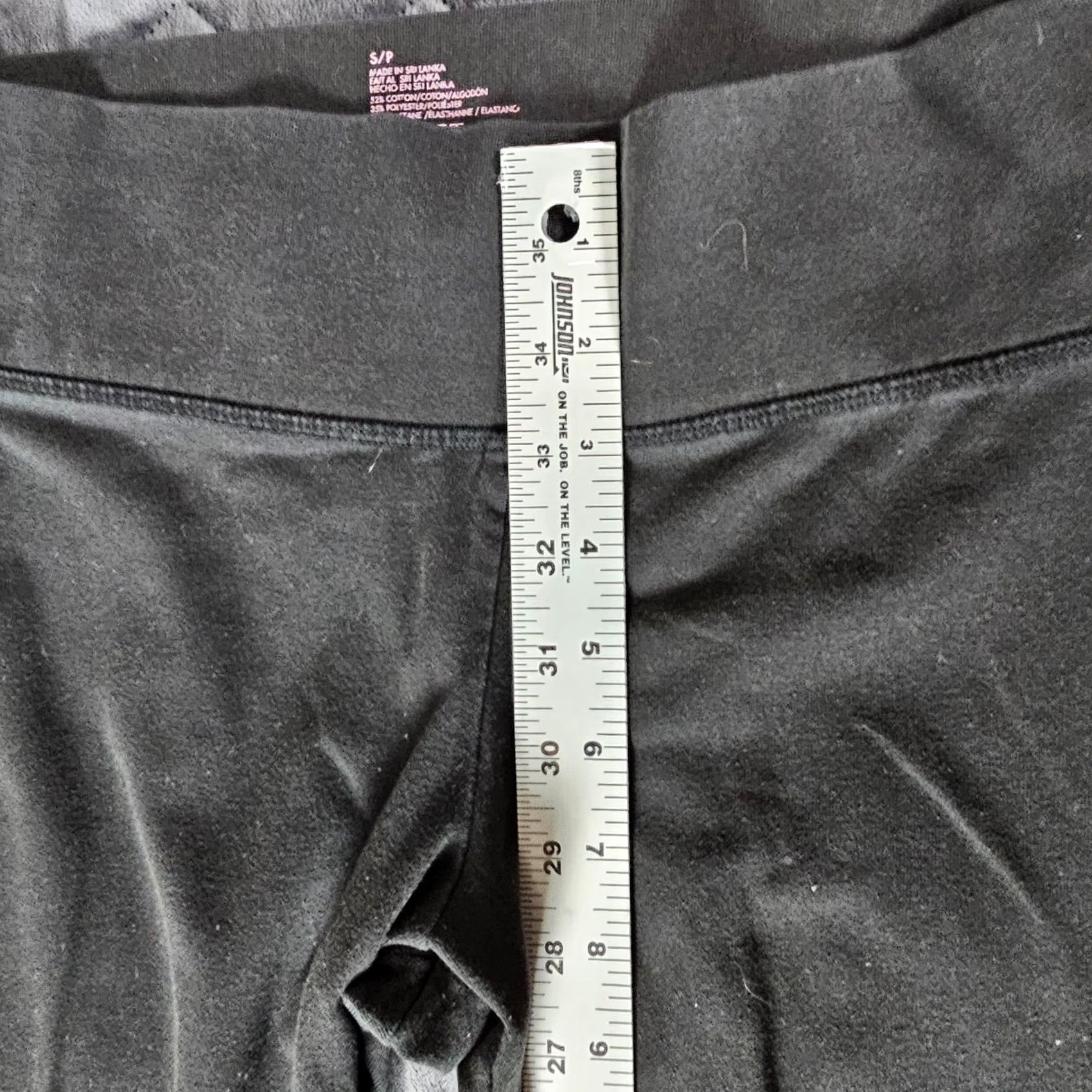 Victoria's Secret Victoria's Secret Sport Leggings Womens Small Black Athletic Pants Workout Gym Size 42" / US 20 - 5 Thumbnail