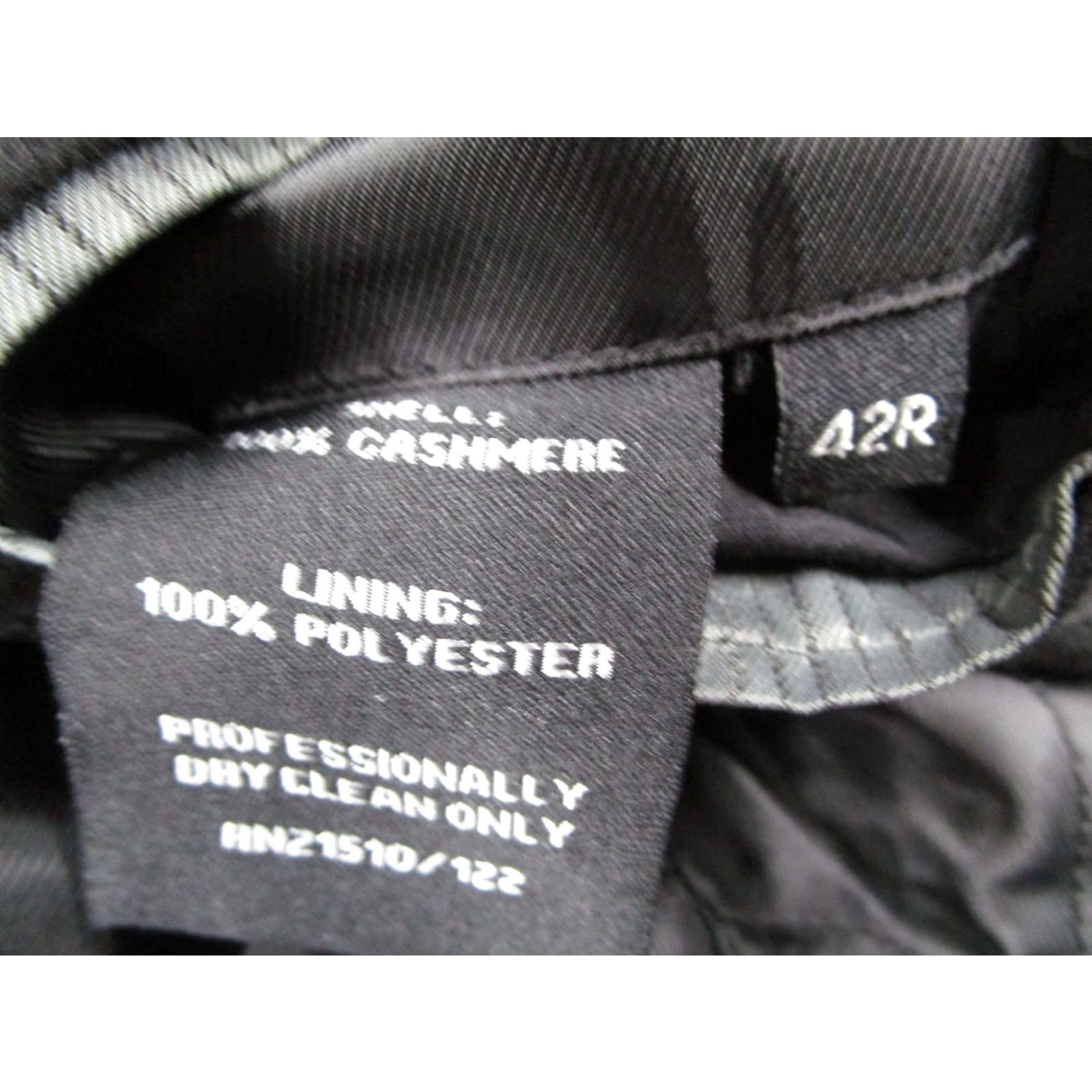 Kenneth Cole KENNETH COLE Jacket Mens Overcoat Black 42 Regular Cashmere Lined Button Up Pockets Long Coat City Classic Designer Outdoor Retro Size US XS / EU 42 / 0 - 3 Thumbnail