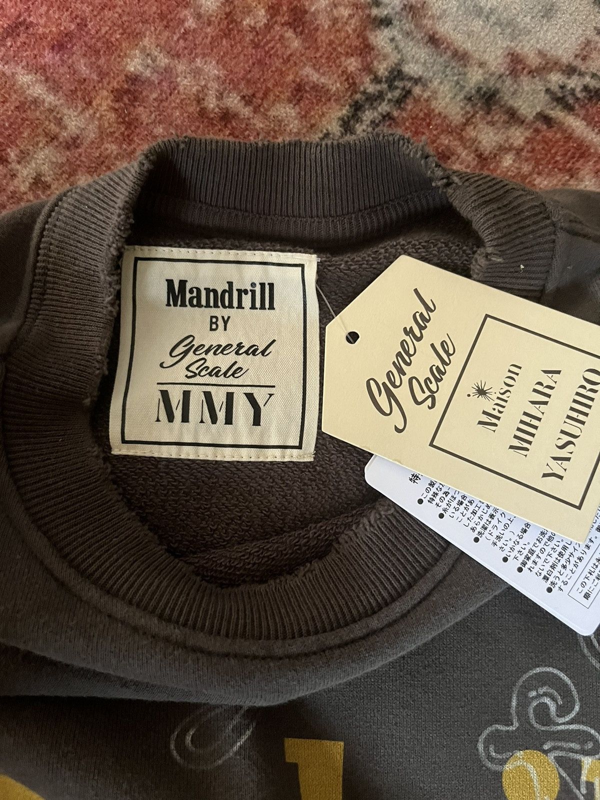 Maison MIHARA YASUHIRO Maison MIHARA YASUHIRO "Mendrill" distressed pullover Size US M / EU 48-50 / 2 - 8 Thumbnail