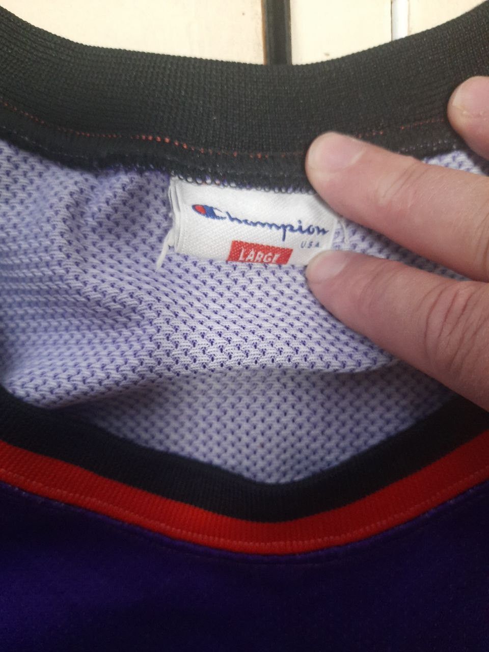 Champion × NBA Champion Phoenix Suns NBA Jersey 7 K.Johnson 90's Size US L / EU 52-54 / 3 - 11 Thumbnail