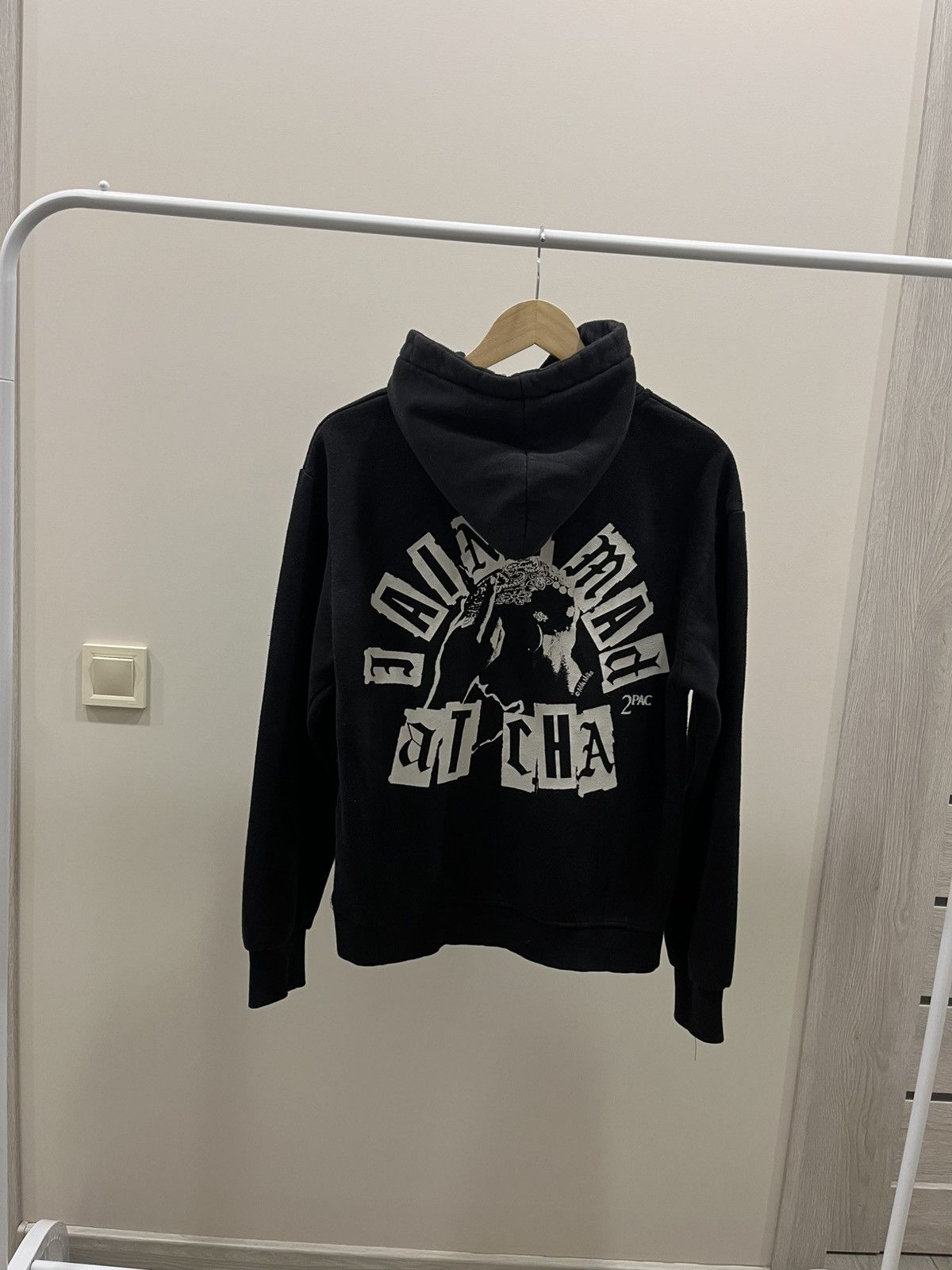 Rap Tees Vintage 2000s 2pac Y2K Hoodie Tupac Rap Hoodie Size US S / EU 44-46 / 1 - 1 Thumbnail