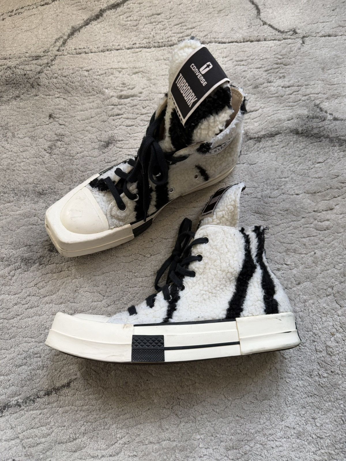Converse × Rick Owens Drkshdw Rick Owens DRKSHDW x Converse TurboDrk Size US 6 / EU 39 - 1 Thumbnail