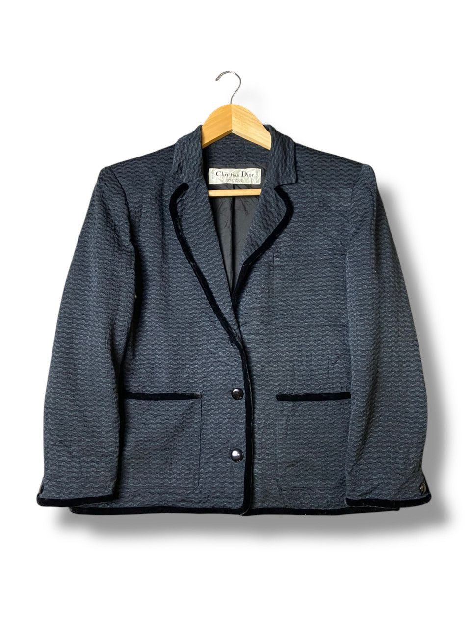 Christian Dior Monsieur × Designer × Vintage Vintage Christian Dior Boutique Silk Bar Jacket (118) Size US XXS / EU 40 - 1 Thumbnail