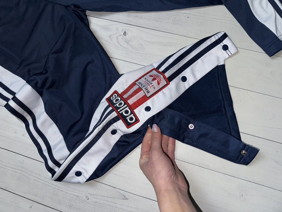 Vintage Vintage Adibreak pants rare navy size S/M Size US 32 / EU 48 - 7 Thumbnail