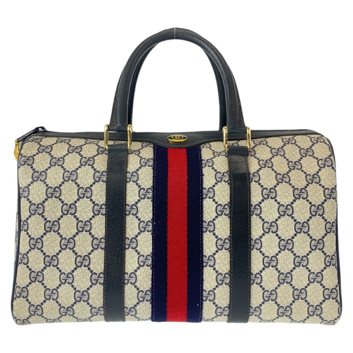 Gucci Gucci Gucci GG Supreme Canvas Boston Bag Handbag Canvas Handbag 982602 in Very Good Condition Size ONE SIZE - 1 Thumbnail