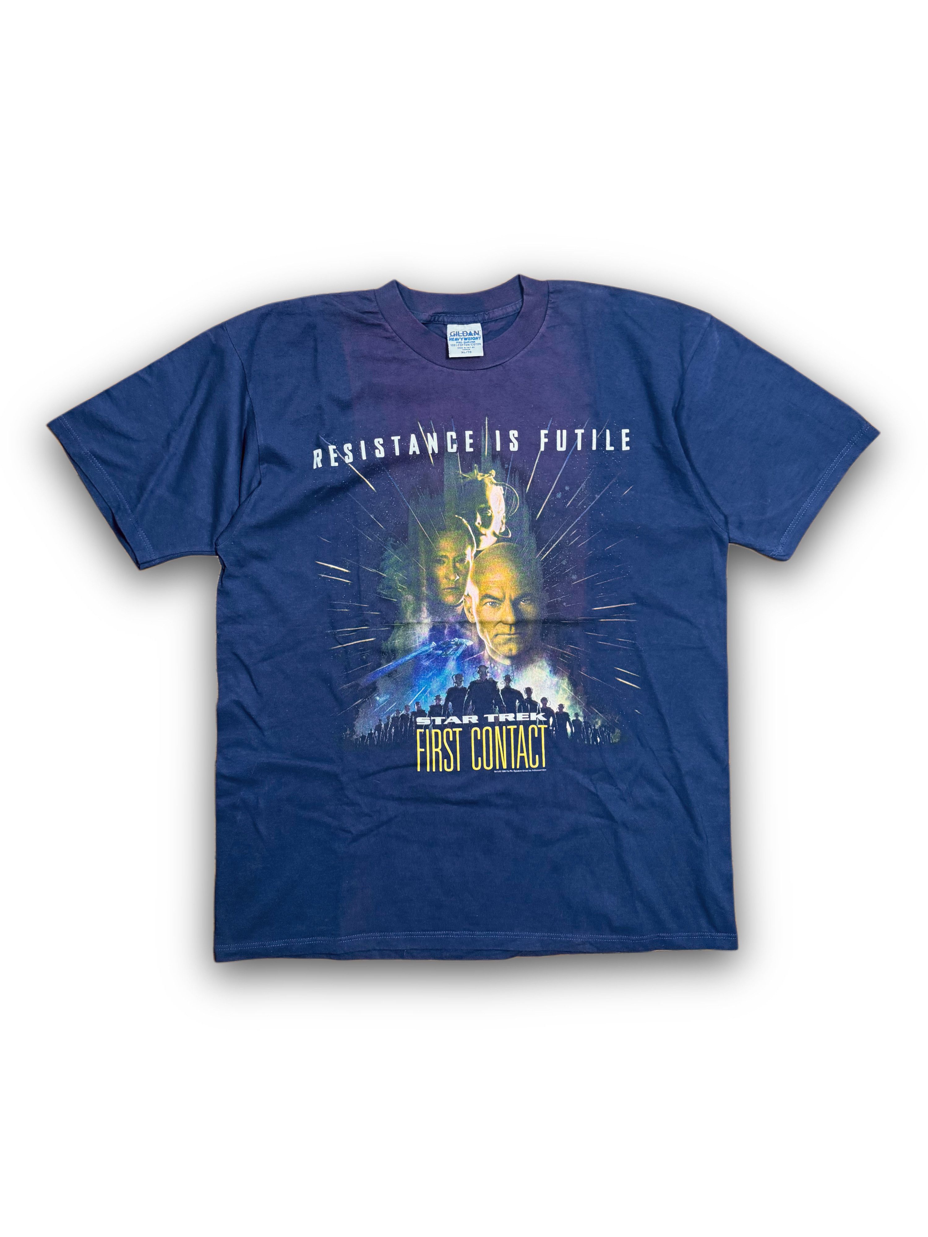 Other Vintage 1996 Star Trek First Contact Promo Tee - XL Size US XL / EU 56 / 4 - 1 Thumbnail