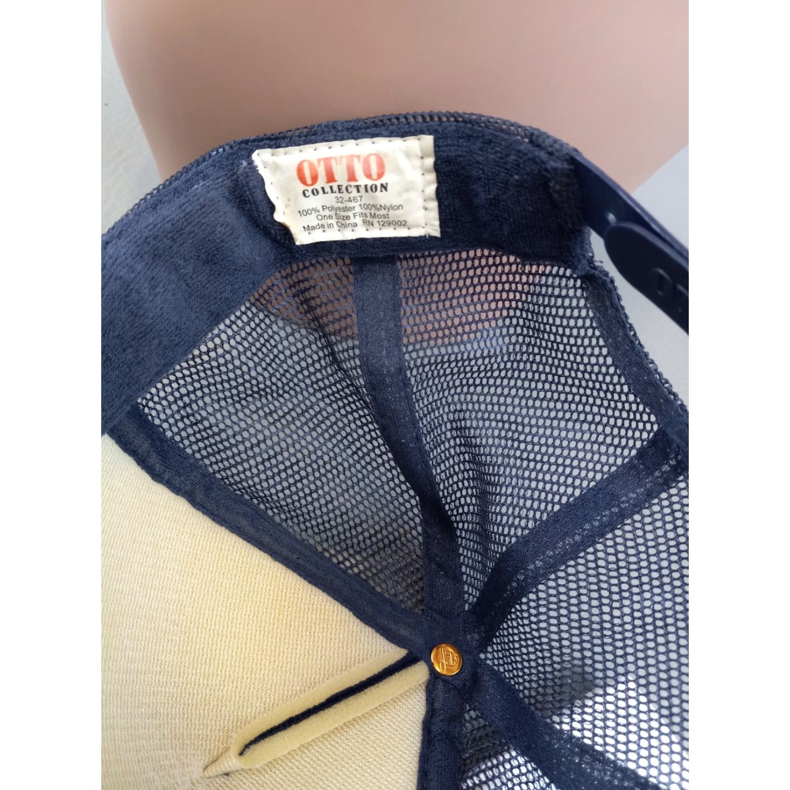 Vintage Redington Hat by Otto Collection Adult Snapback Blue Size ONE SIZE - 2 Thumbnail