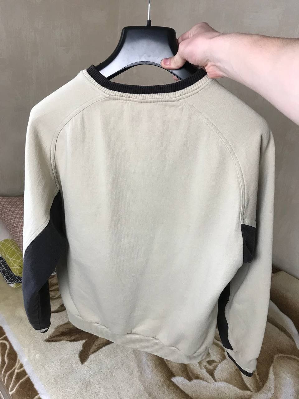 Nike × Vintage 🍪 90s Rare Swoosh Nike Sweatshirt Spellout Baggy Oversize Size US S / EU 44-46 / 1 - 6 Thumbnail