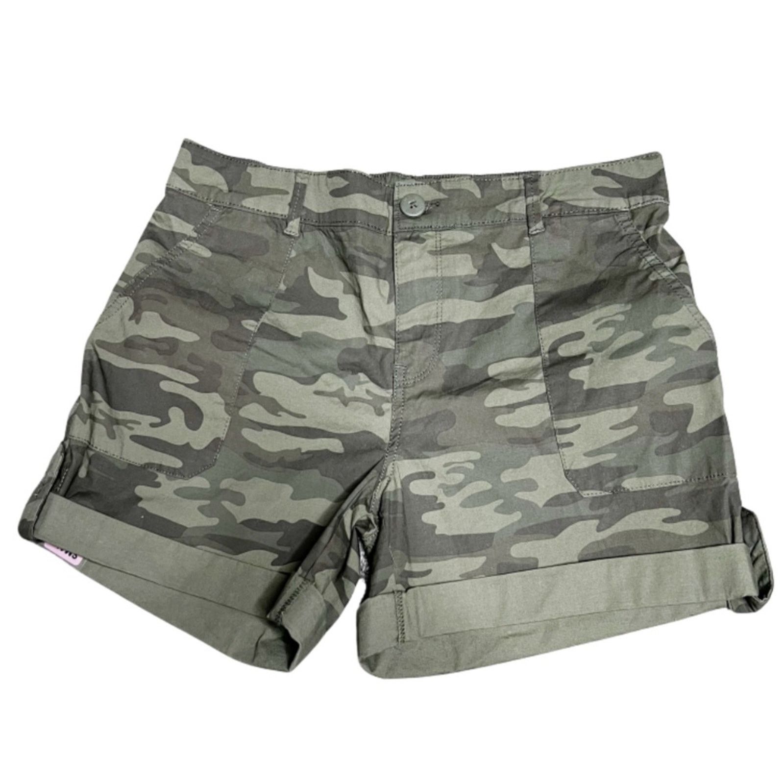 Sanctuary New with Tags Sanctuary Social Standard Camo Utility Shorts Size 27" / US 4 / IT 40 - 3 Thumbnail