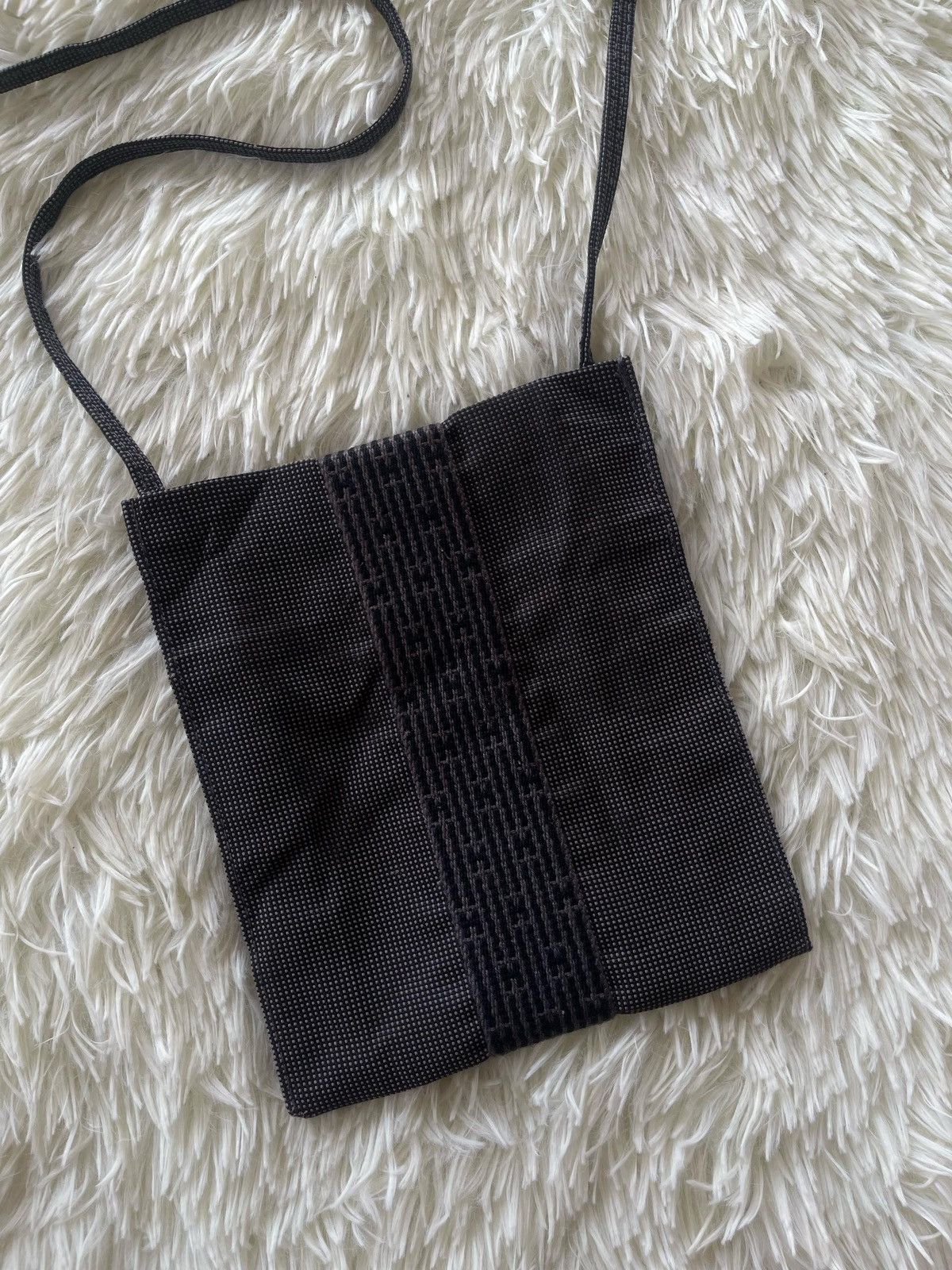Hermes × Vintage Hermes Toile Herline Pochette Crossbody Bag Size ONE SIZE - 16 Thumbnail