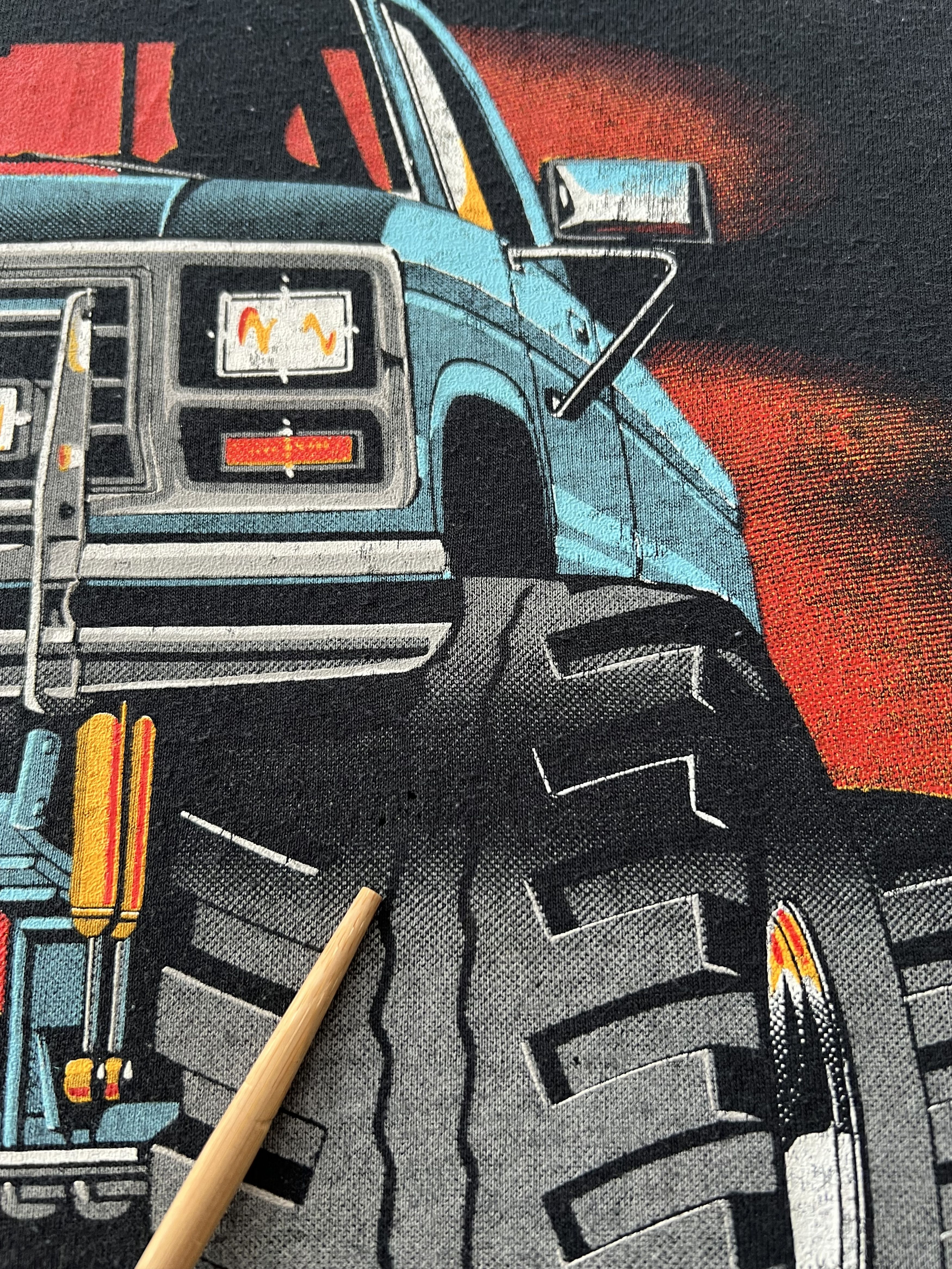 Vintage Vintage 80s Ford 4x4 Monster Truck Single Stitch T-shirt Size US XL / EU 56 / 4 - 5 Thumbnail