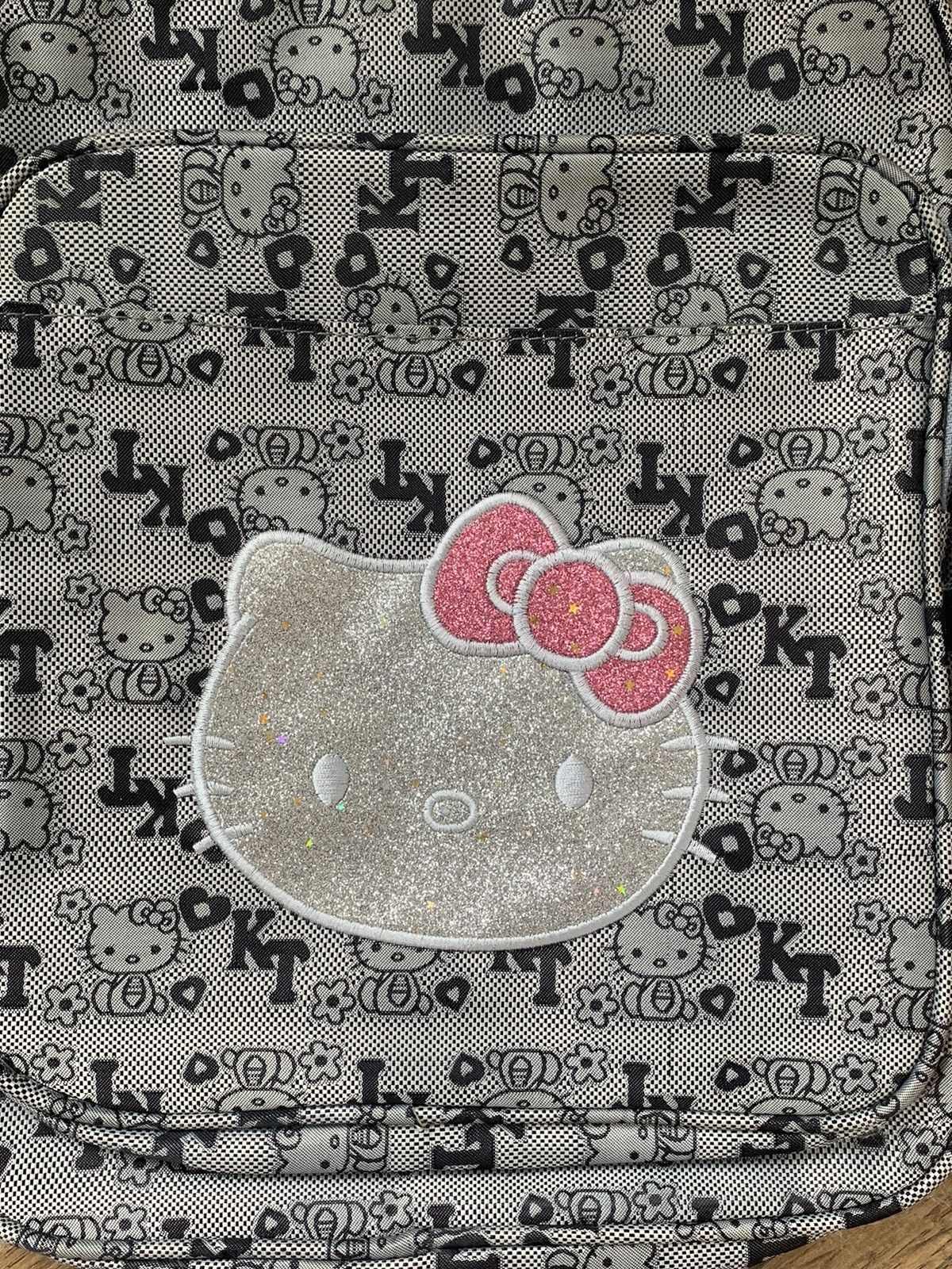Cartoon Network VINTAGE HELLO KITTY MONOGRAM CUTE CROSSBODY BAG Size ONE SIZE - 2 Thumbnail