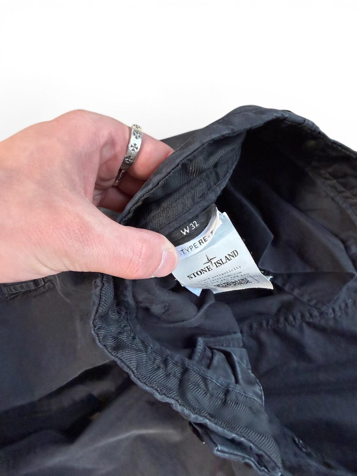 Other Stone Island Black Cargo Pants Size 32 Waist Size US 32 / EU 48 - 5 Thumbnail