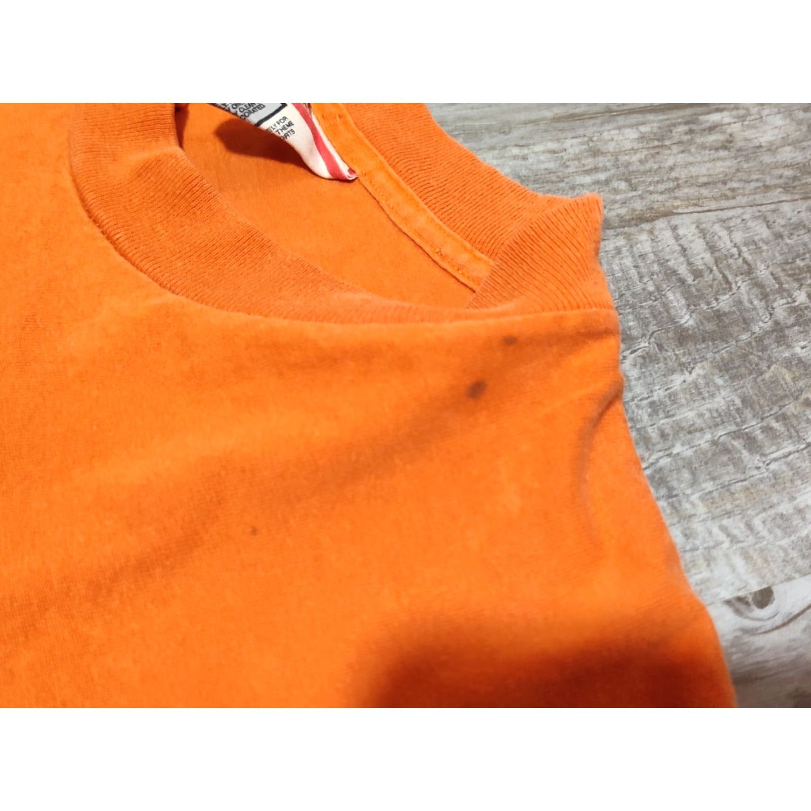 Disney VINTAGE Disney Lion King T-Shirt Single Stitch Double Sided USA L Adult Large Orange Embroidered 90s Theme Mens Size US L / EU 52-54 / 3 - 7 Thumbnail