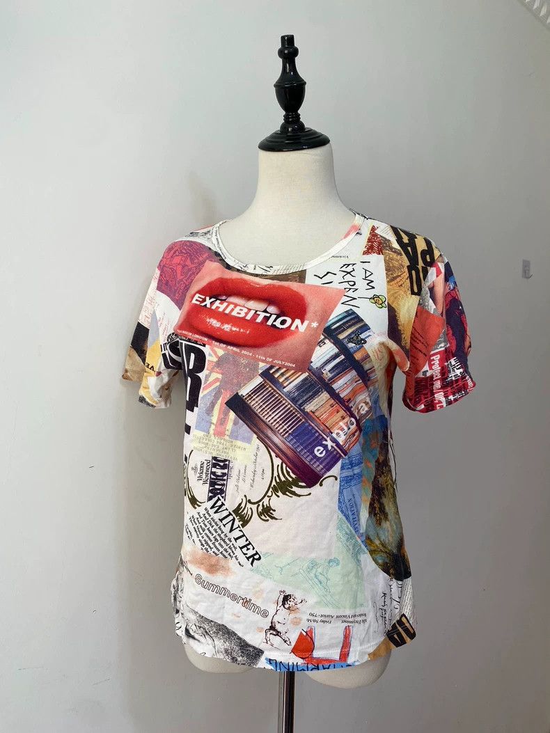 Vivienne Westwood Vivienne Westwood Saturn Magazine short-sleeved T-shirt Size M / US 6-8 / IT 42-44 - 1 Thumbnail