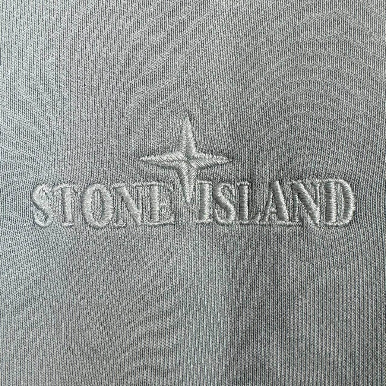 Stone Island Stone Island Crewneck Sweatshirt Sage Green Logo Size XL Size US XL / EU 56 / 4 - 4 Thumbnail