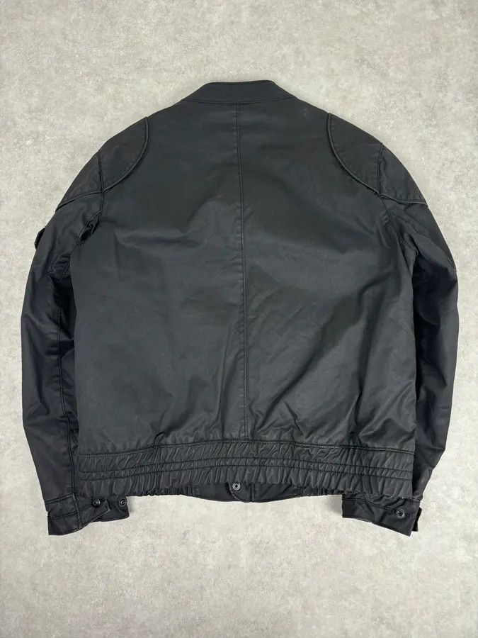 Vintage 2010s Black Nylon Bomber Multi-Zip Jacket Size US L / EU 52-54 / 3 - 5 Thumbnail