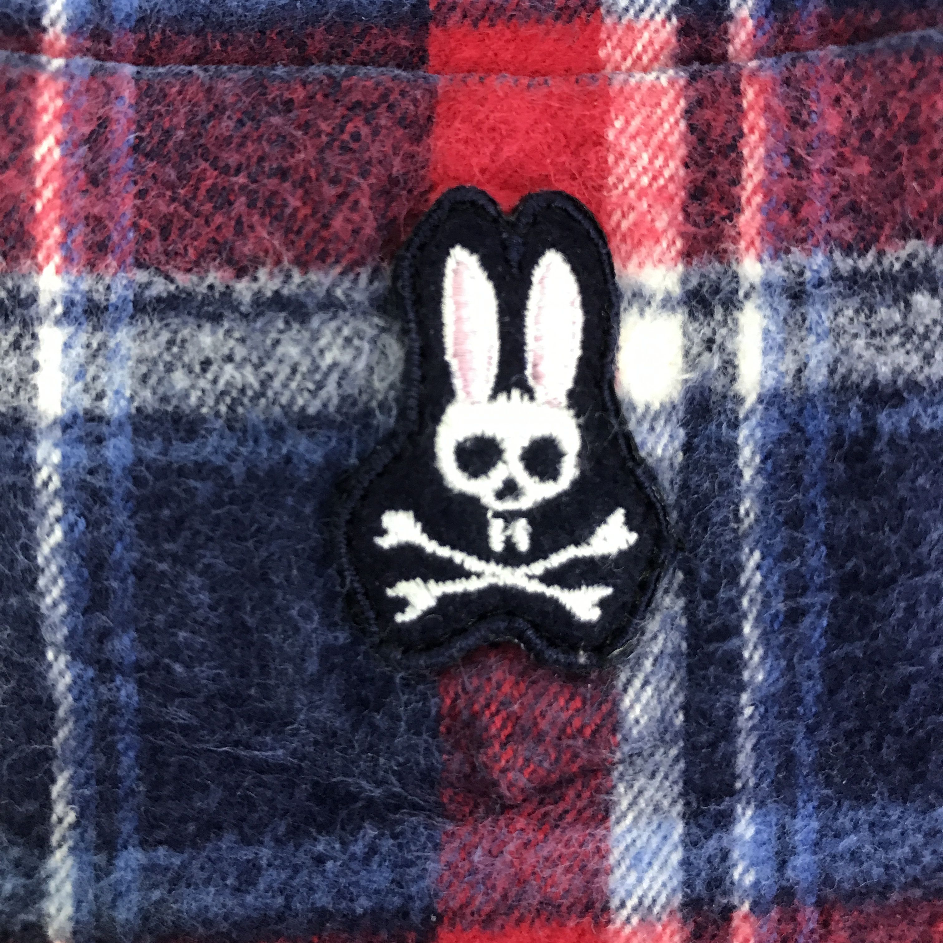Psycho Bunny PSYCHO BUNNY TARTAN DESIGN BUTTON UP SHIRT K93B10 Size US L / EU 52-54 / 3 - 10 Thumbnail
