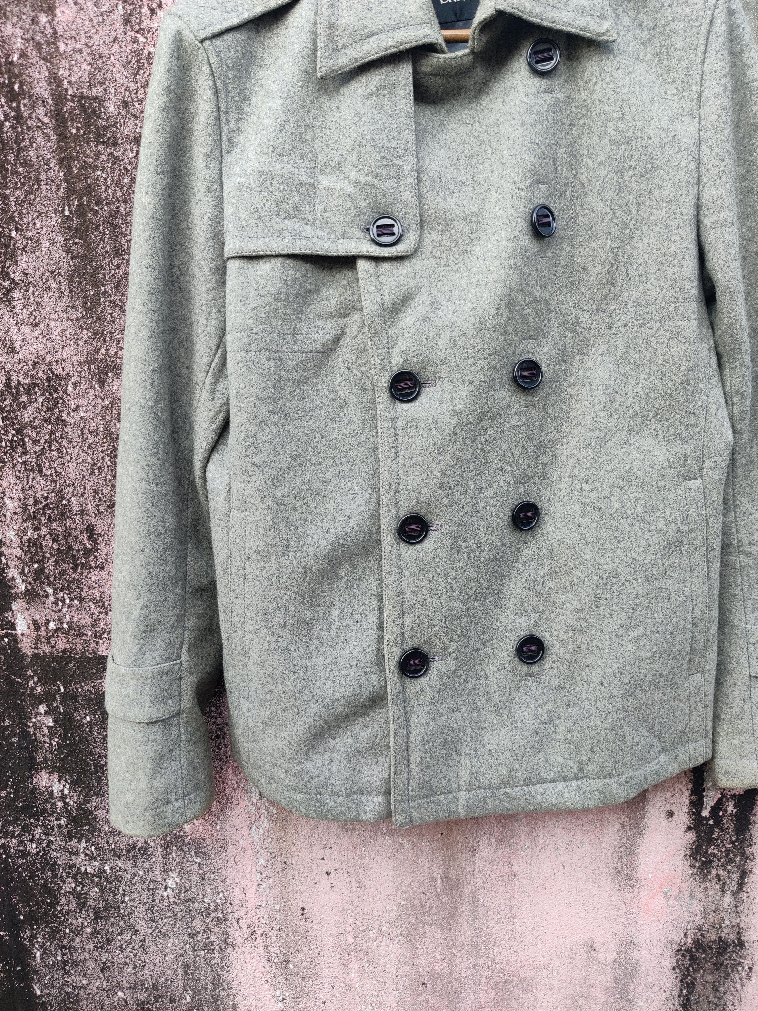 DKNY Vintage DKNY Double Breasted Wool Jacket Size US S / EU 44-46 / 1 - 4 Thumbnail