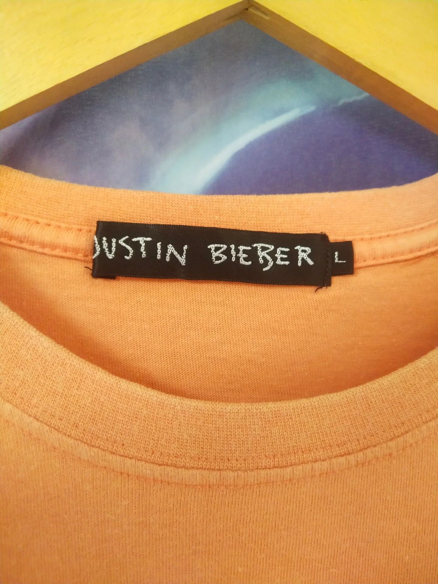 Justin Bieber Justin Bieber Photo Big Print Graphic Music Tee Pop Size L / US 10 / IT 46 - 3 Thumbnail