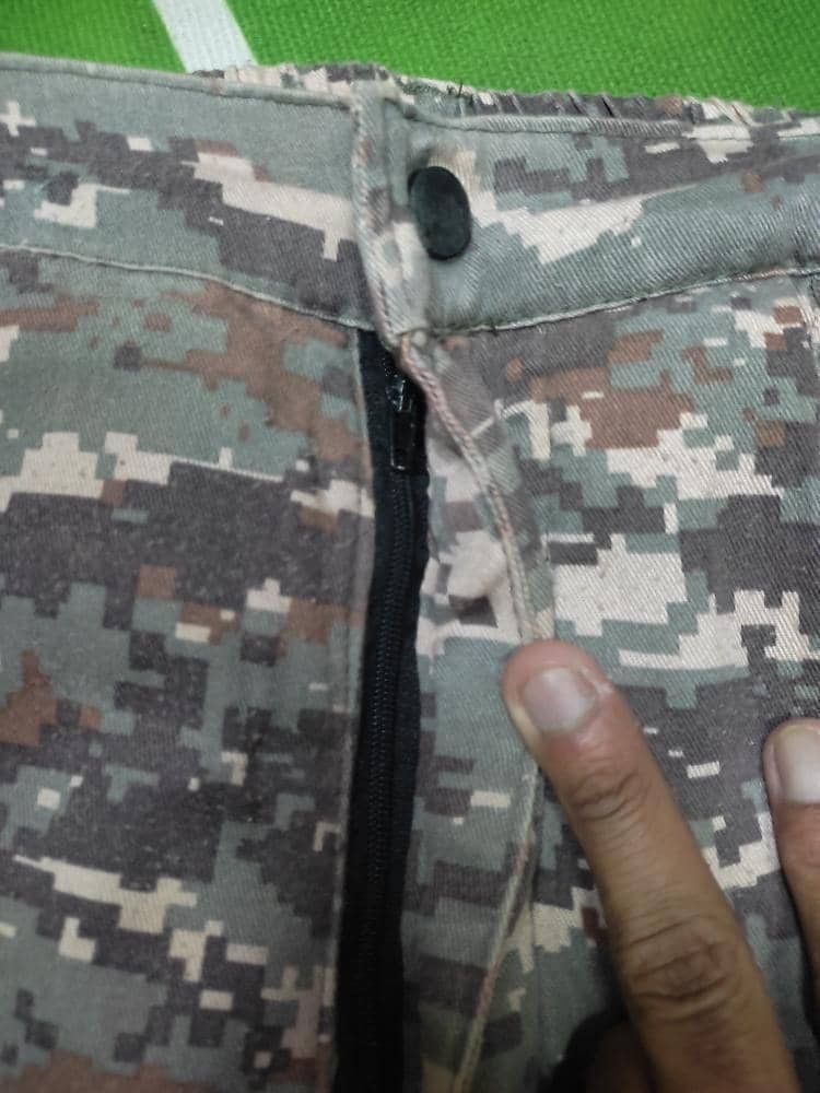 Vintage WIND FACE OUT DOOR VINTAGE CAMOUFLAGE DOUBLE LAYER TACTICAL Size US 38 / EU 54 - 4 Thumbnail