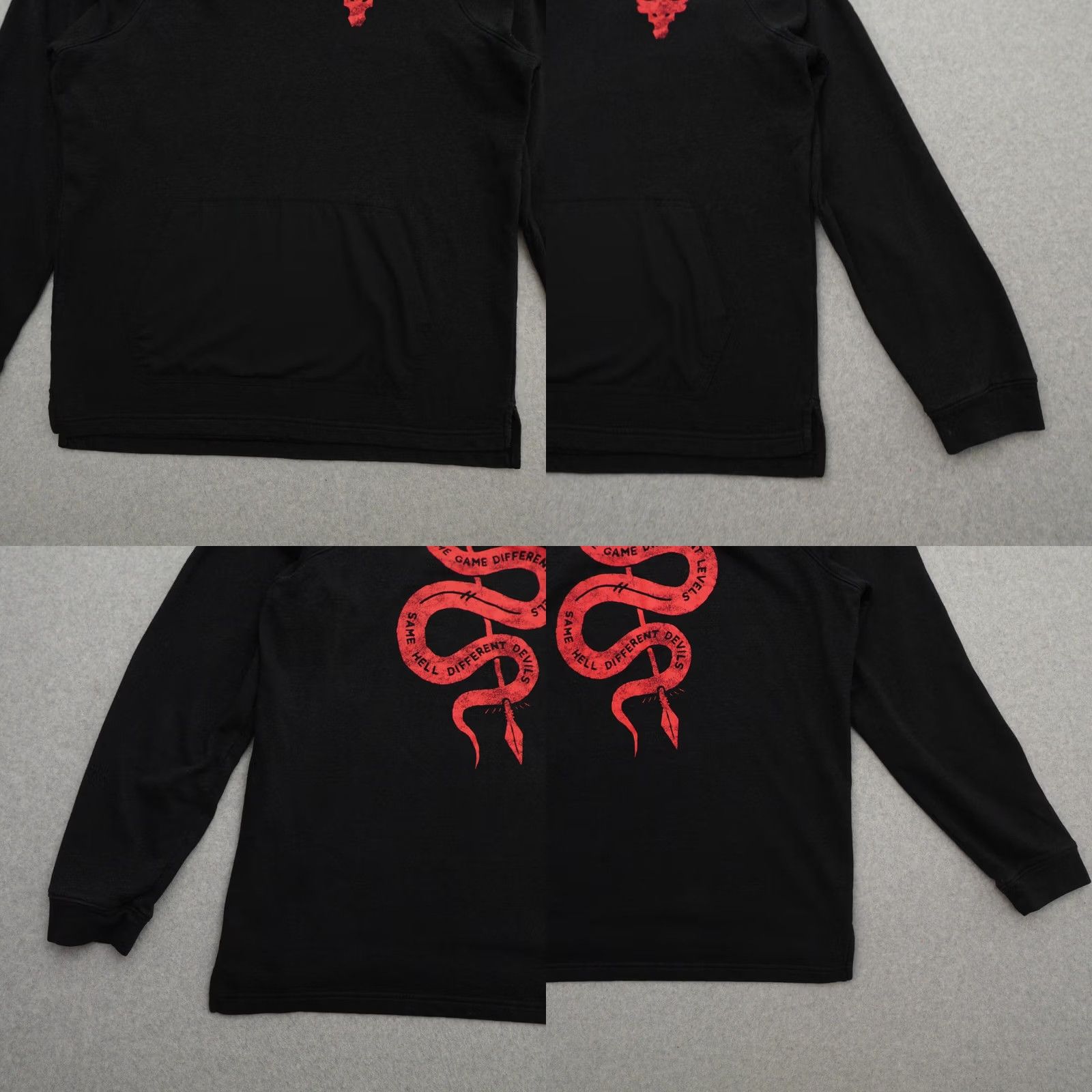 Under Armour UNDER ARMOUR Project Rock Hoodie Mens Large Black Cotton Long Sleeve Pullover Hooded Sweatshirt Size US L / EU 52-54 / 3 - 8 Thumbnail