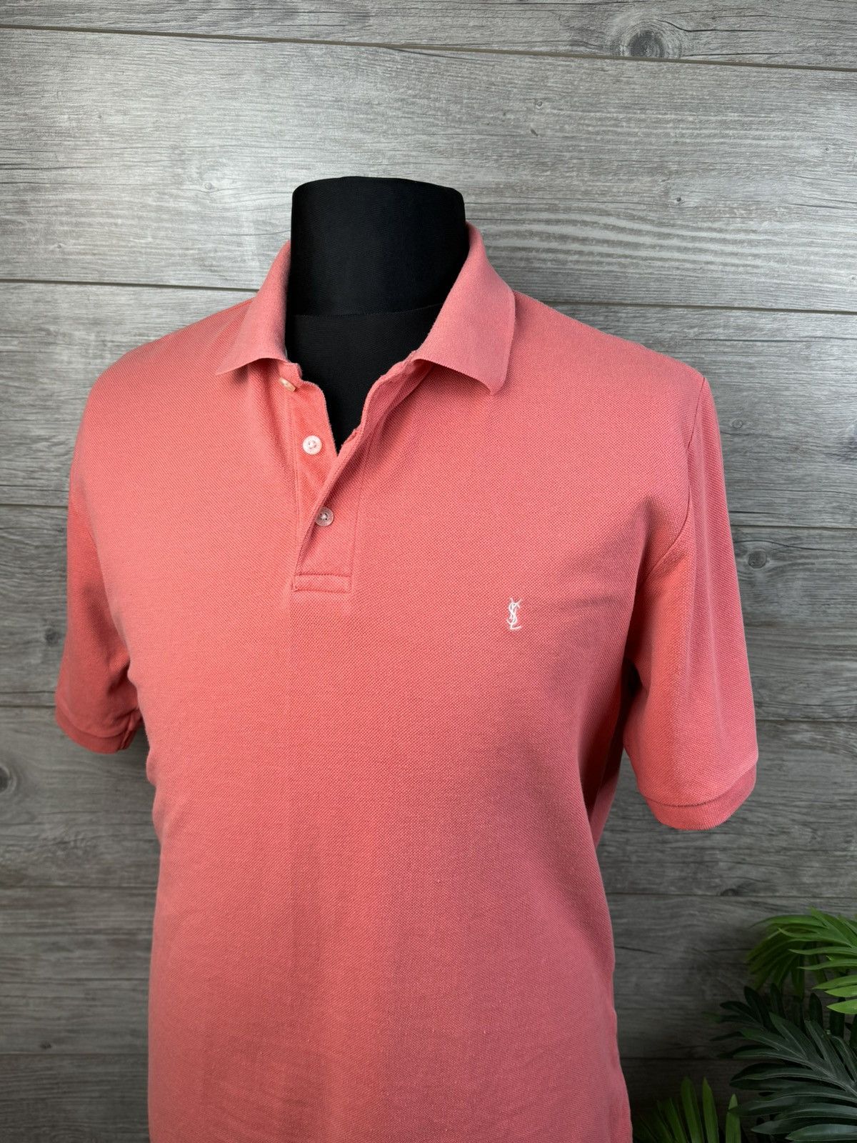 Yves Saint Laurent YSL Yves Saint Laurent Polo Rare Vintage Tee T-shirt size XL Size US XL / EU 56 / 4 - 1 Thumbnail