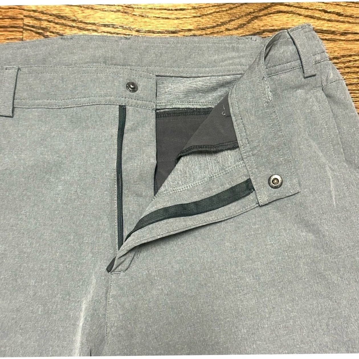 Vintage Mack Weldon Stealth Performance Quick Dry Athletic Shorts Grey Men L Size US 31 - 3 Thumbnail